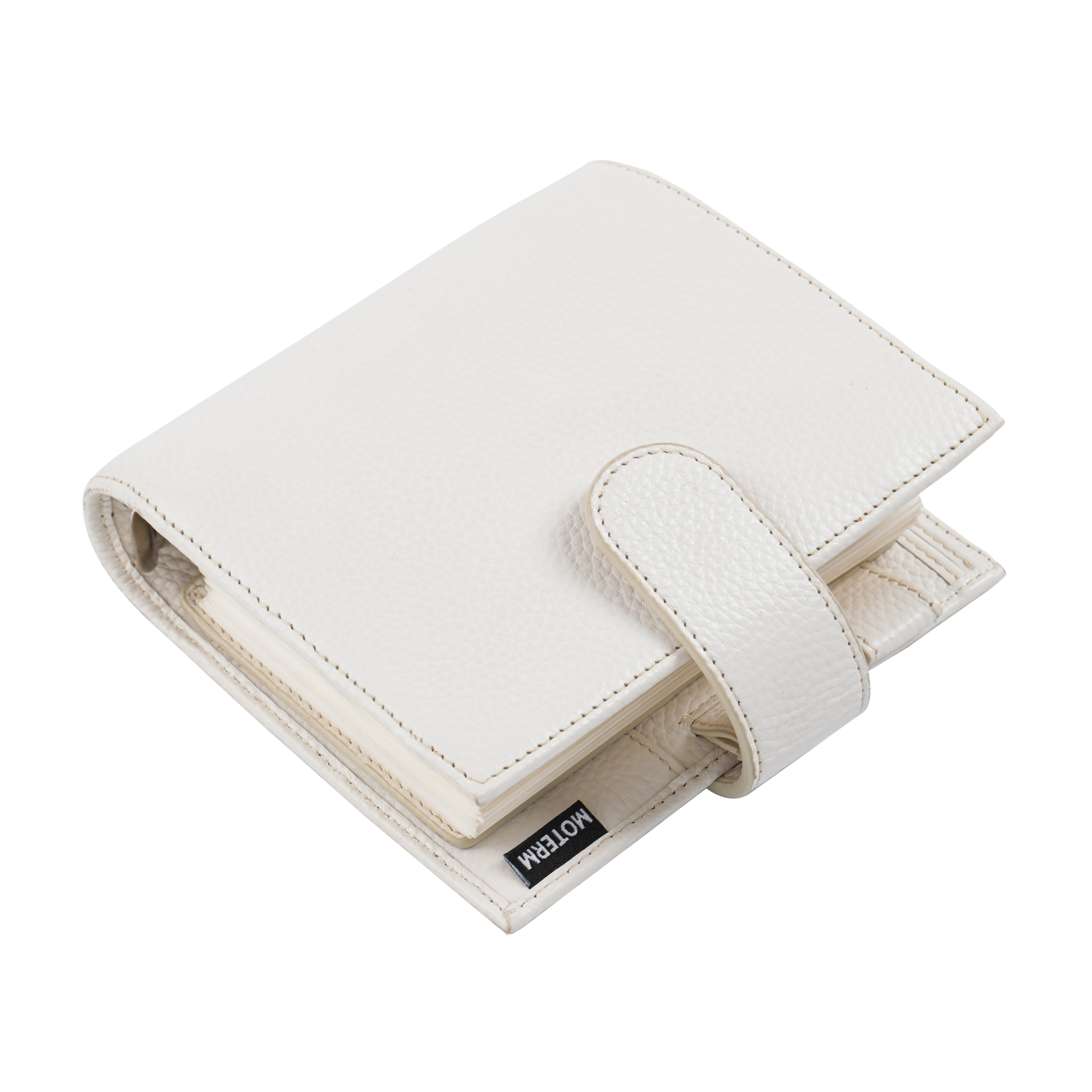 Pocket A7 Leather Ring Planner With 30mm Binder And Blank Paper 10