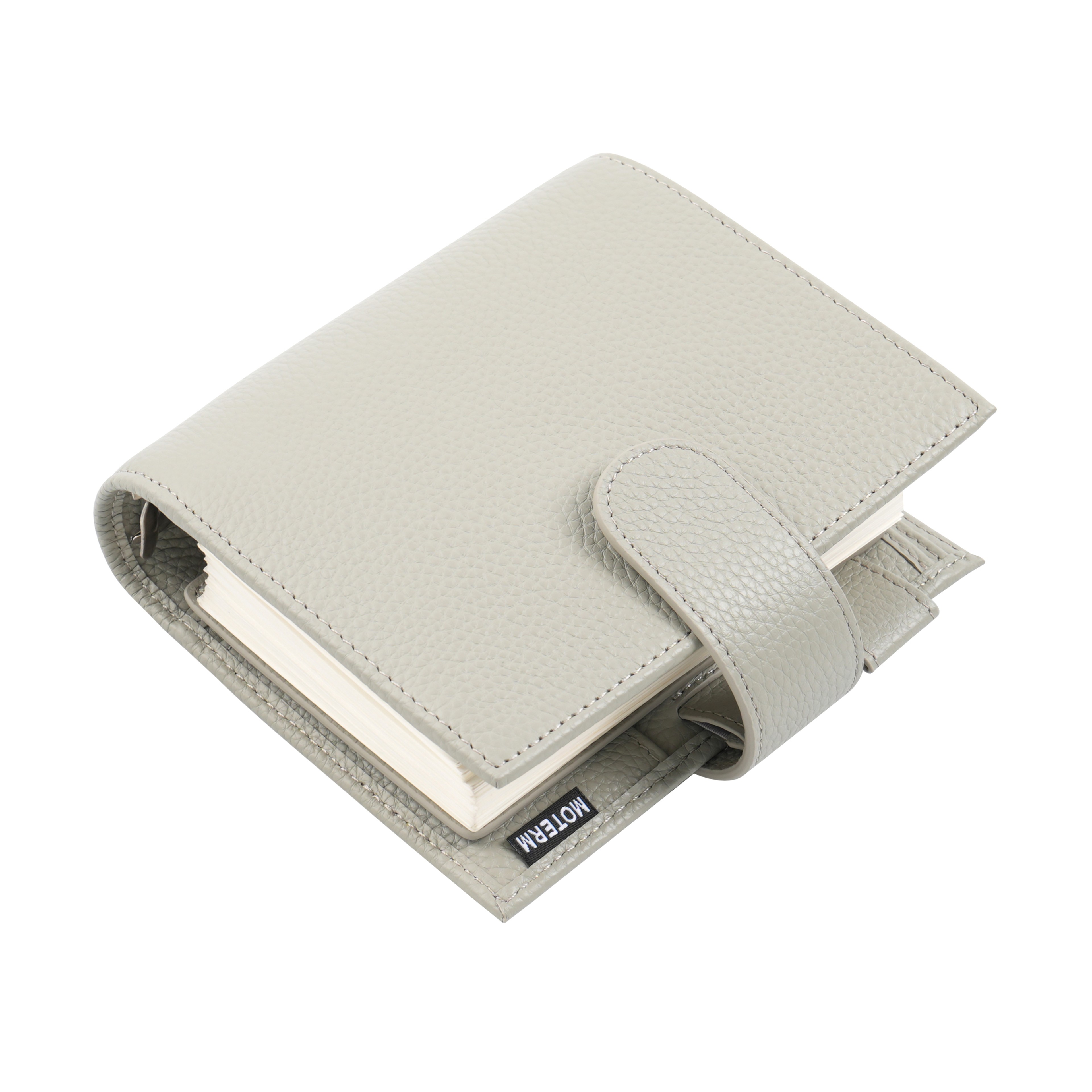 Pocket A7 Leather Ring Planner With 30mm Binder And Blank Paper 13