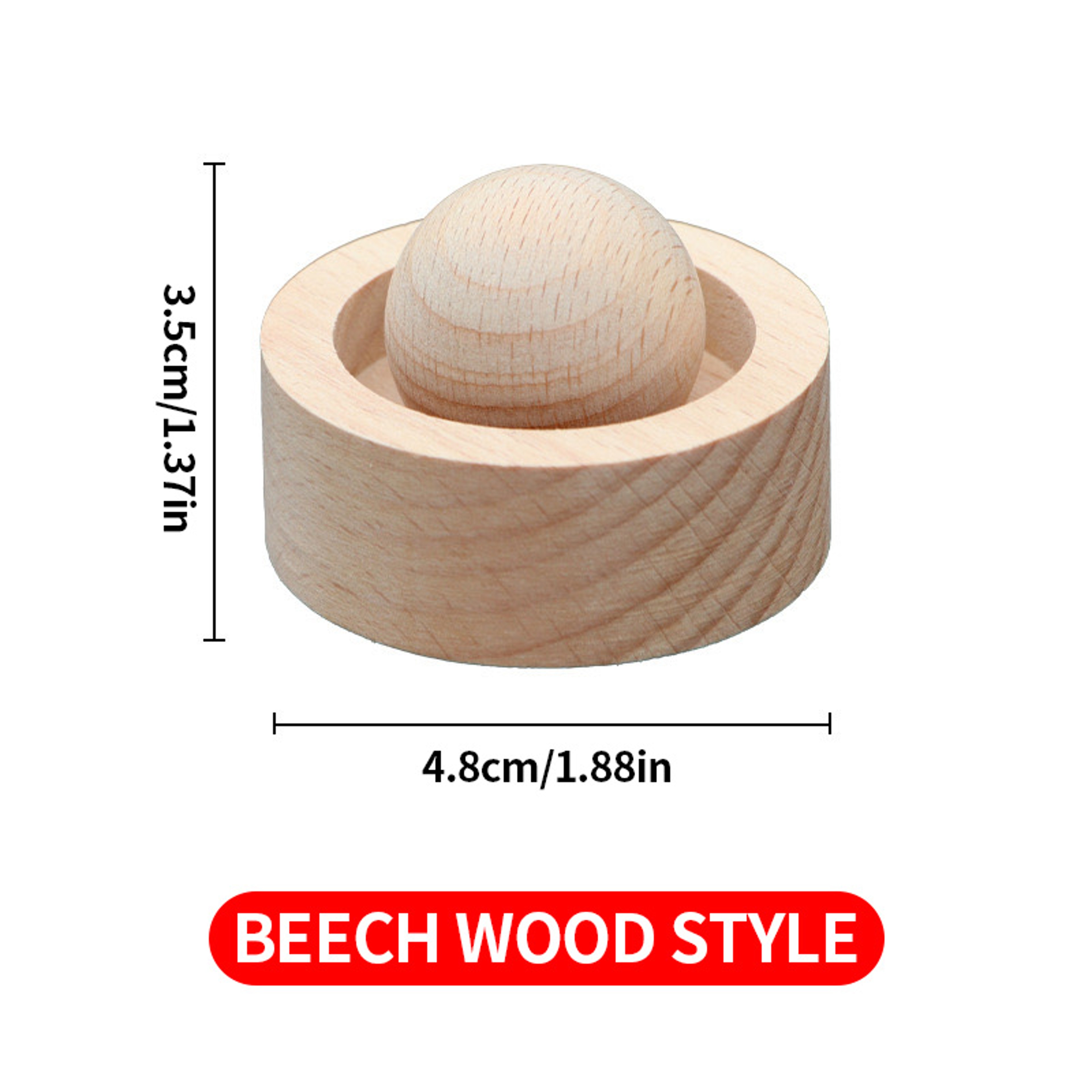 Solid Wood Essential Oil Diffuser Sphere Aromatherapy Accessory for Home and Bedroom – view 7