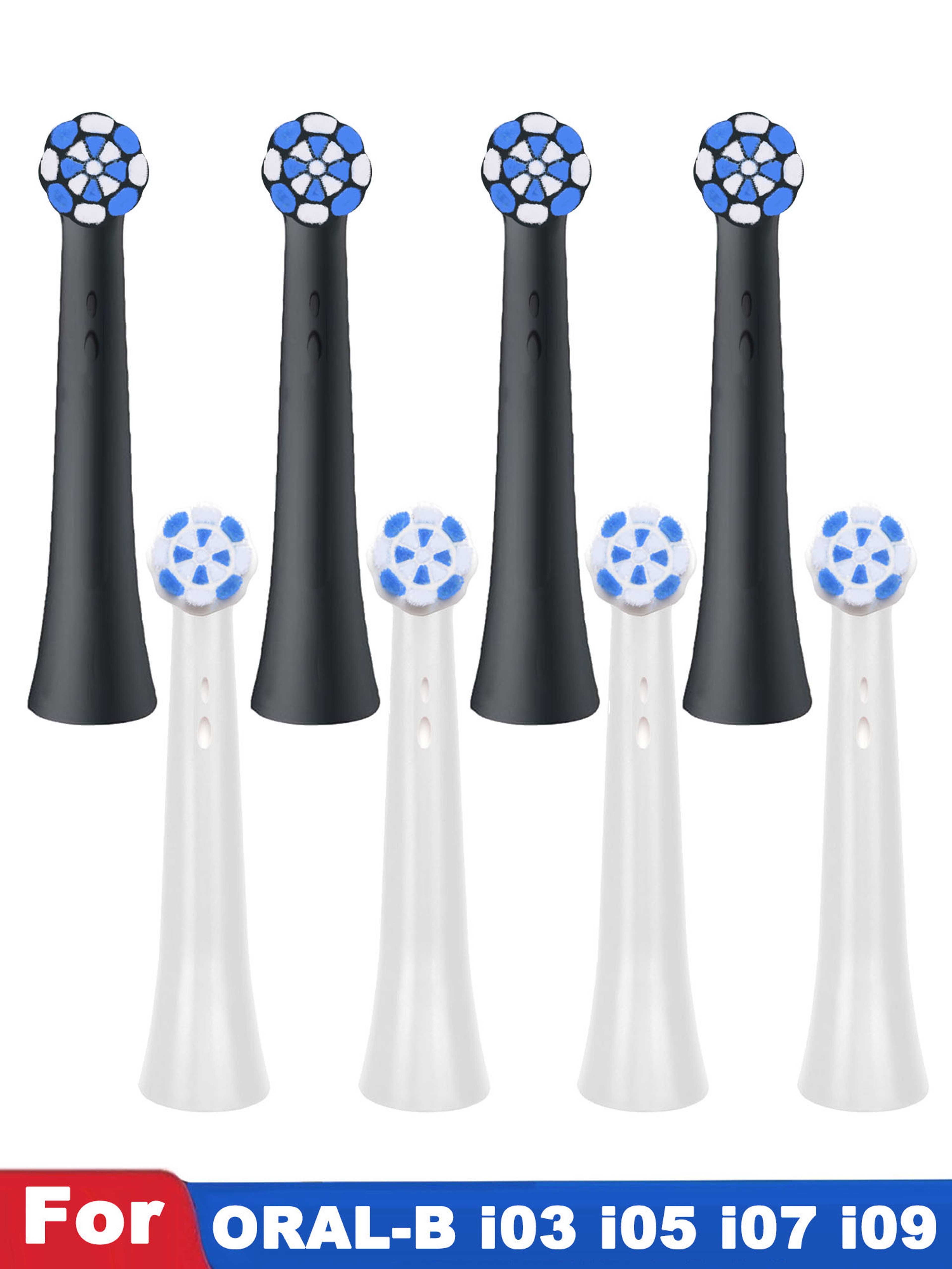 4 Pack Replacement Electric Toothbrush Heads For IO 3 To 10 Series Adults 1