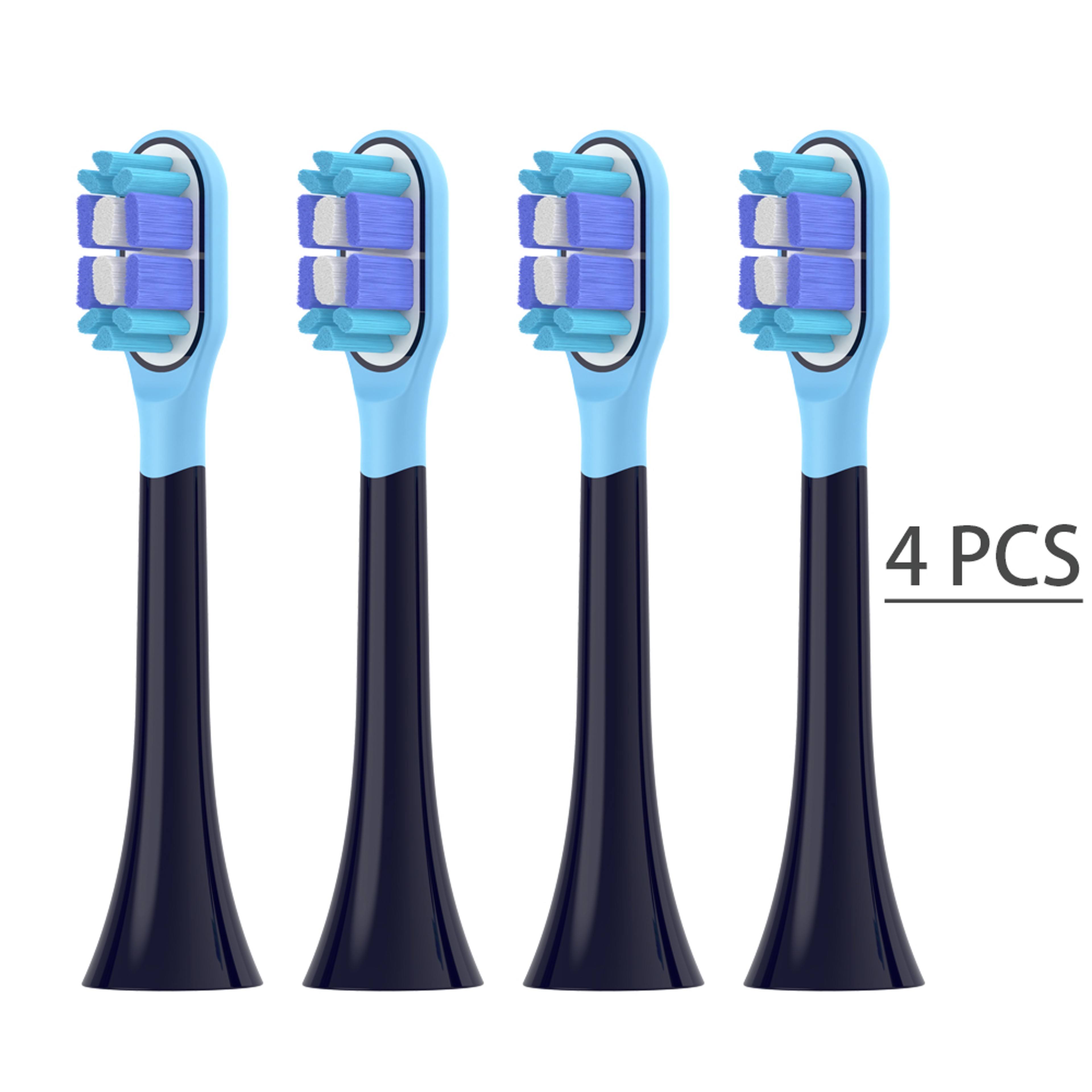 Sonic Electric Toothbrush Replacement Heads With Soft Bristles And Protective Caps 8