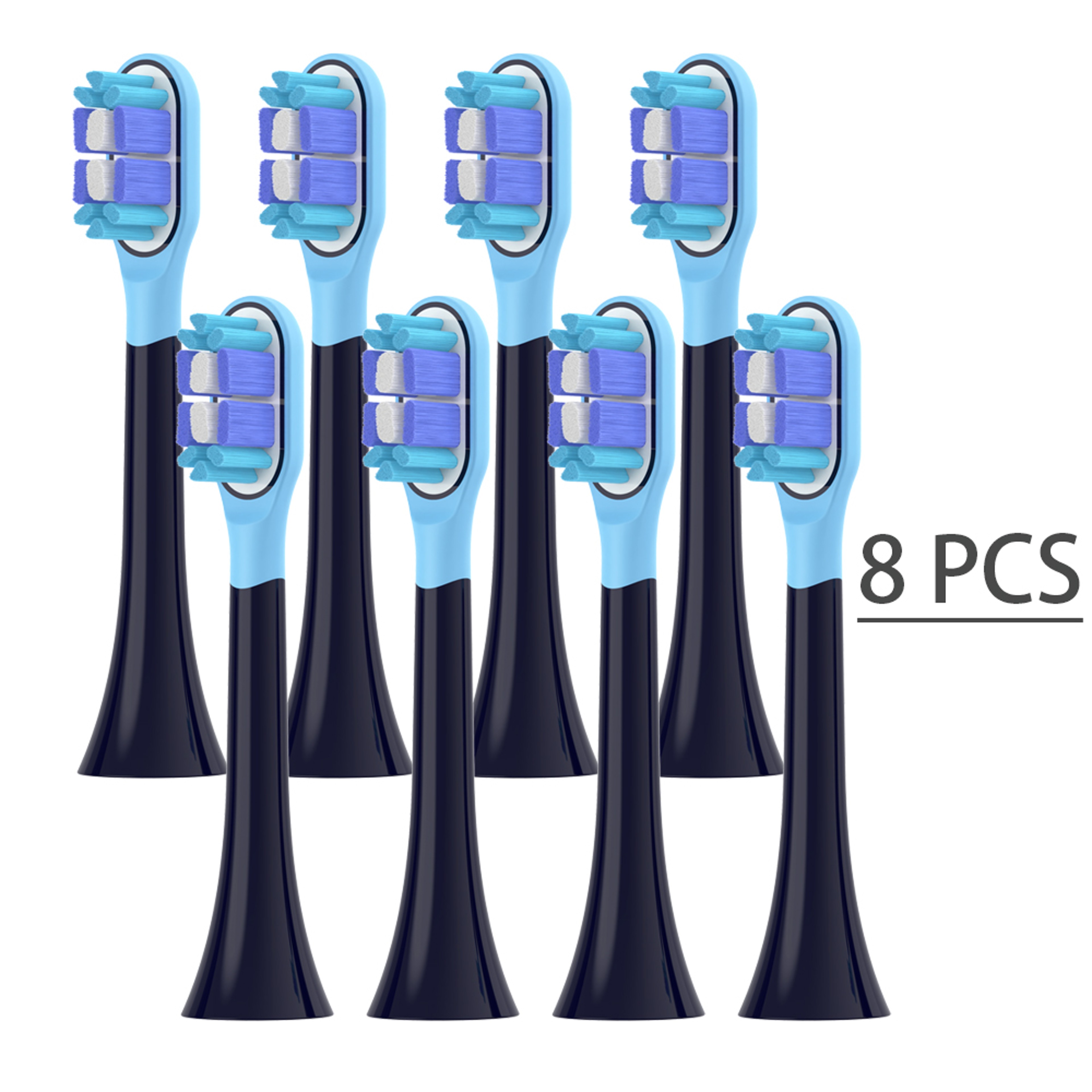 Sonic Electric Toothbrush Replacement Heads With Soft Bristles And Protective Caps 13