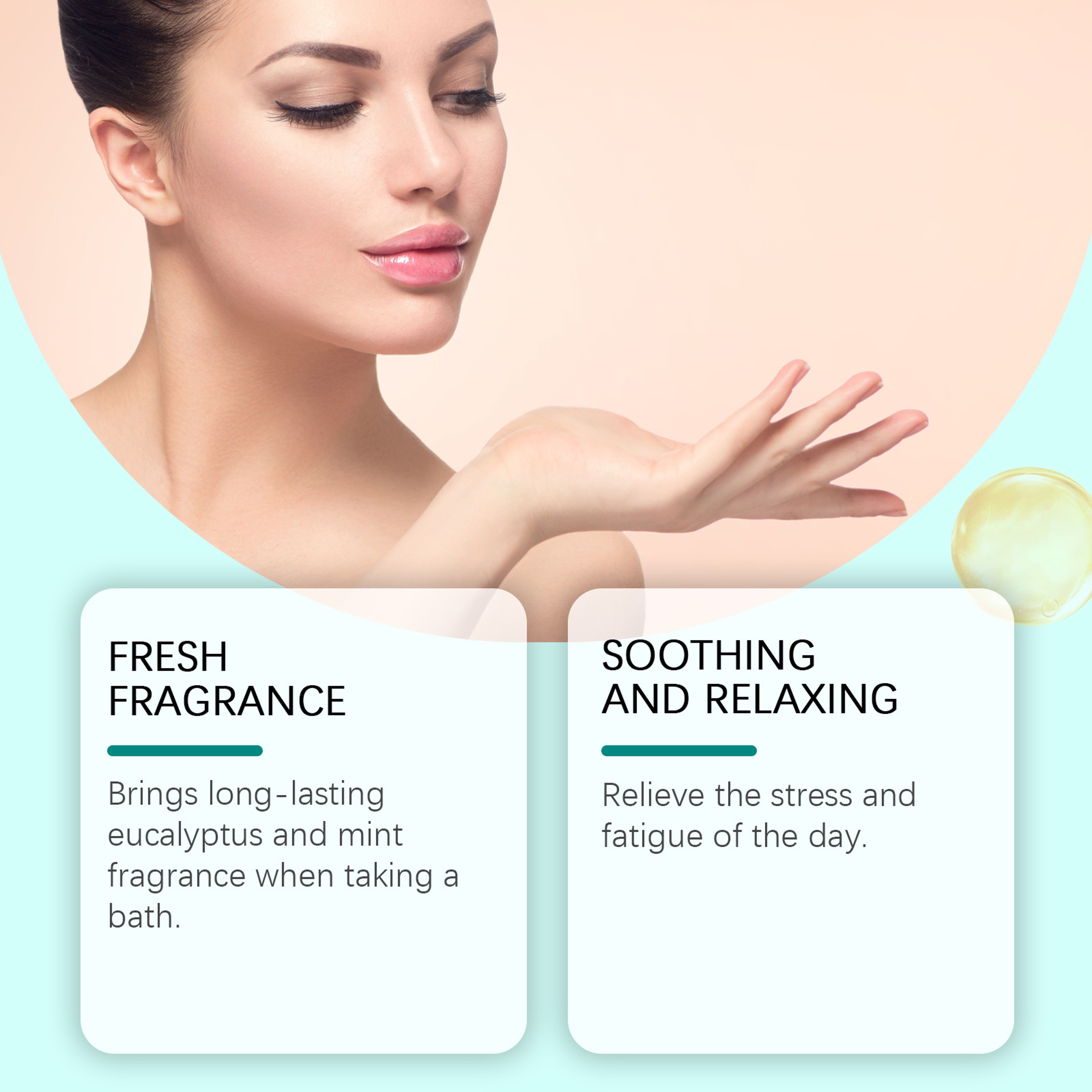 Eucalyptus Mint and Lavender Rose Shower Steamers Tablets for Relaxing Aromatherapy – view 3