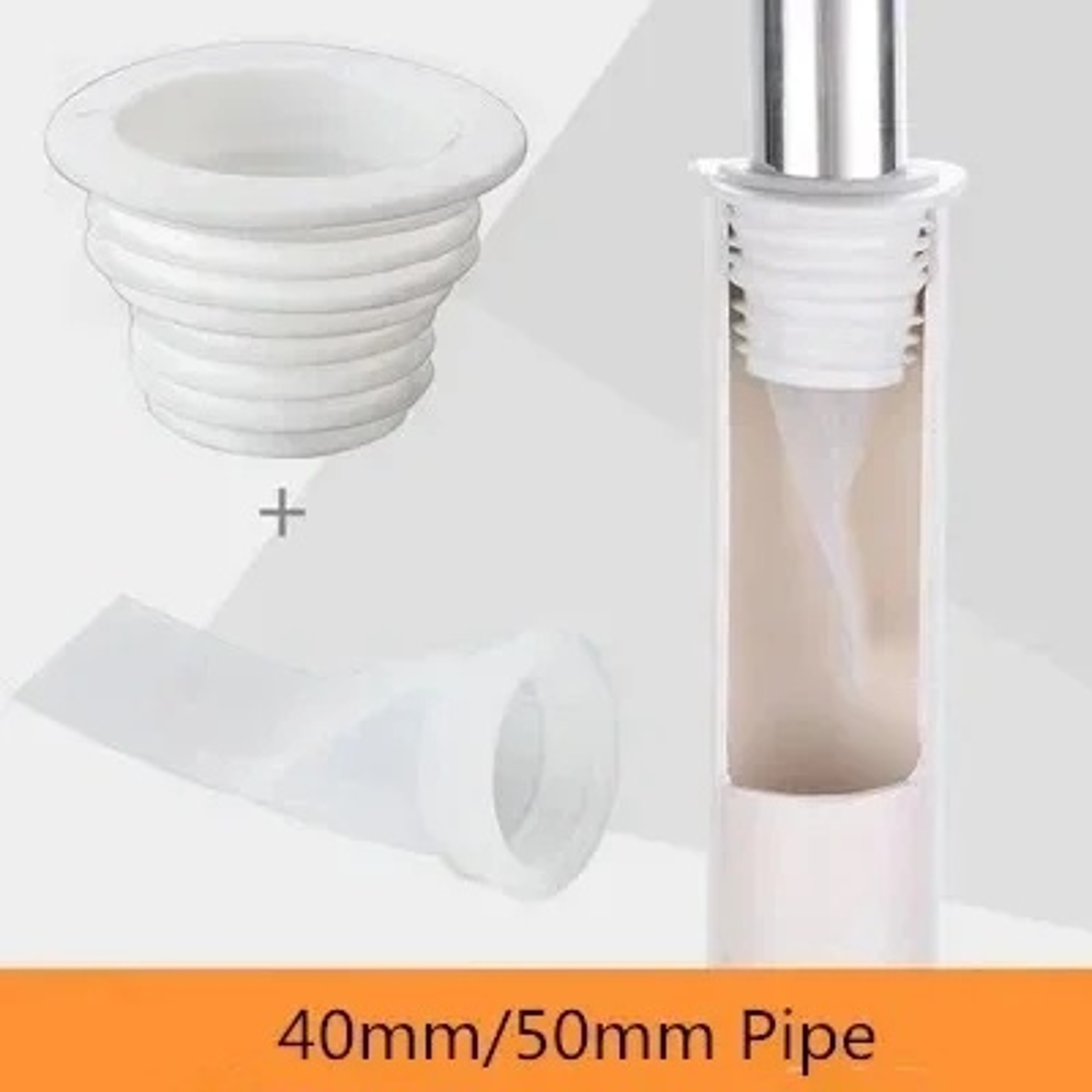 3 Inch Flexible P-Trap Sink Drain Pipe with Deodorizing Filter and Anti-Clog Design – view 7