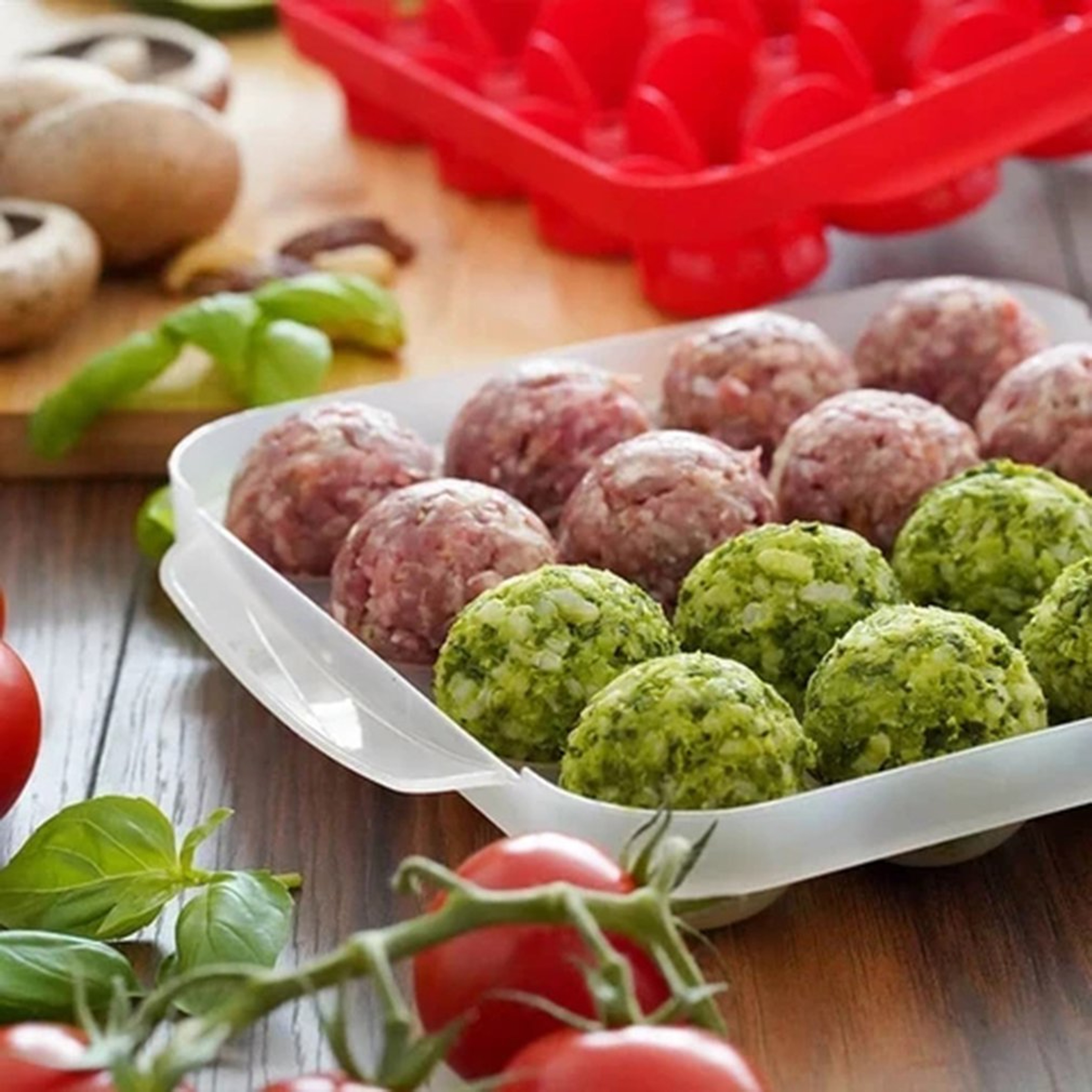 Meatball Maker and Rice Ball Mold – Compact Kitchen Shaping Tool – view 2