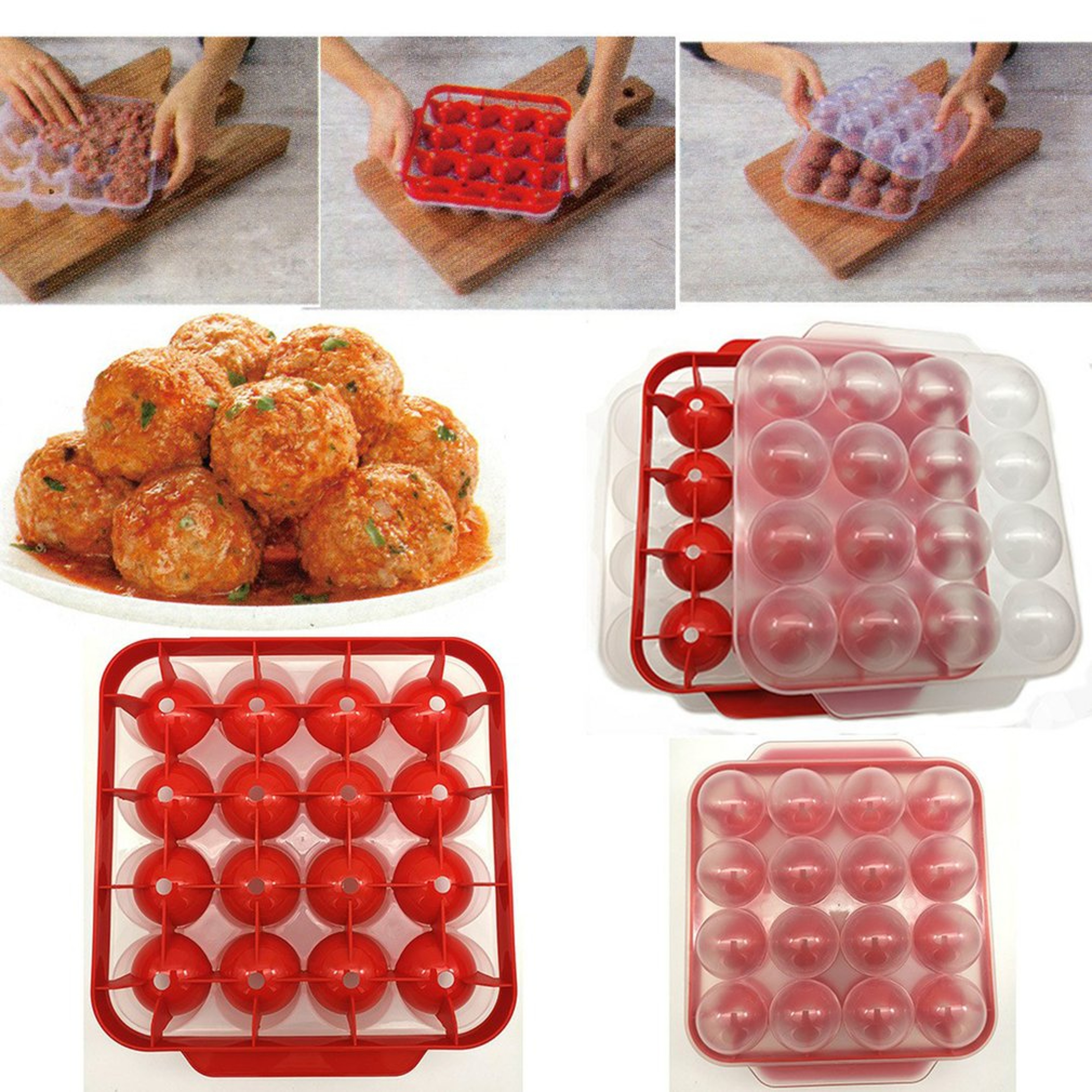Meatball Maker and Rice Ball Mold – Compact Kitchen Shaping Tool – view 4