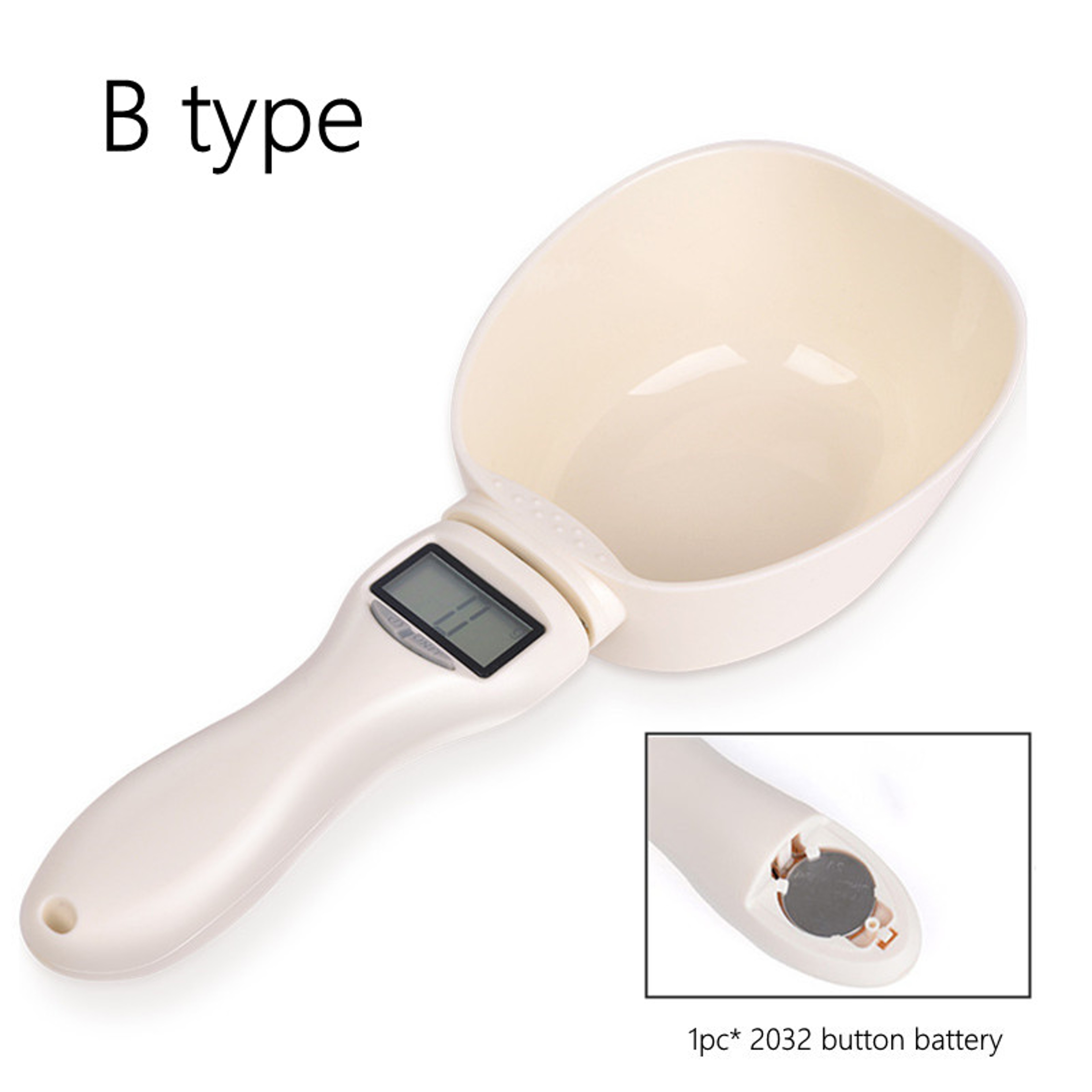Digital Kitchen Scale Spoon With LCD Display For Pet Food And Ingredient Measuring 7