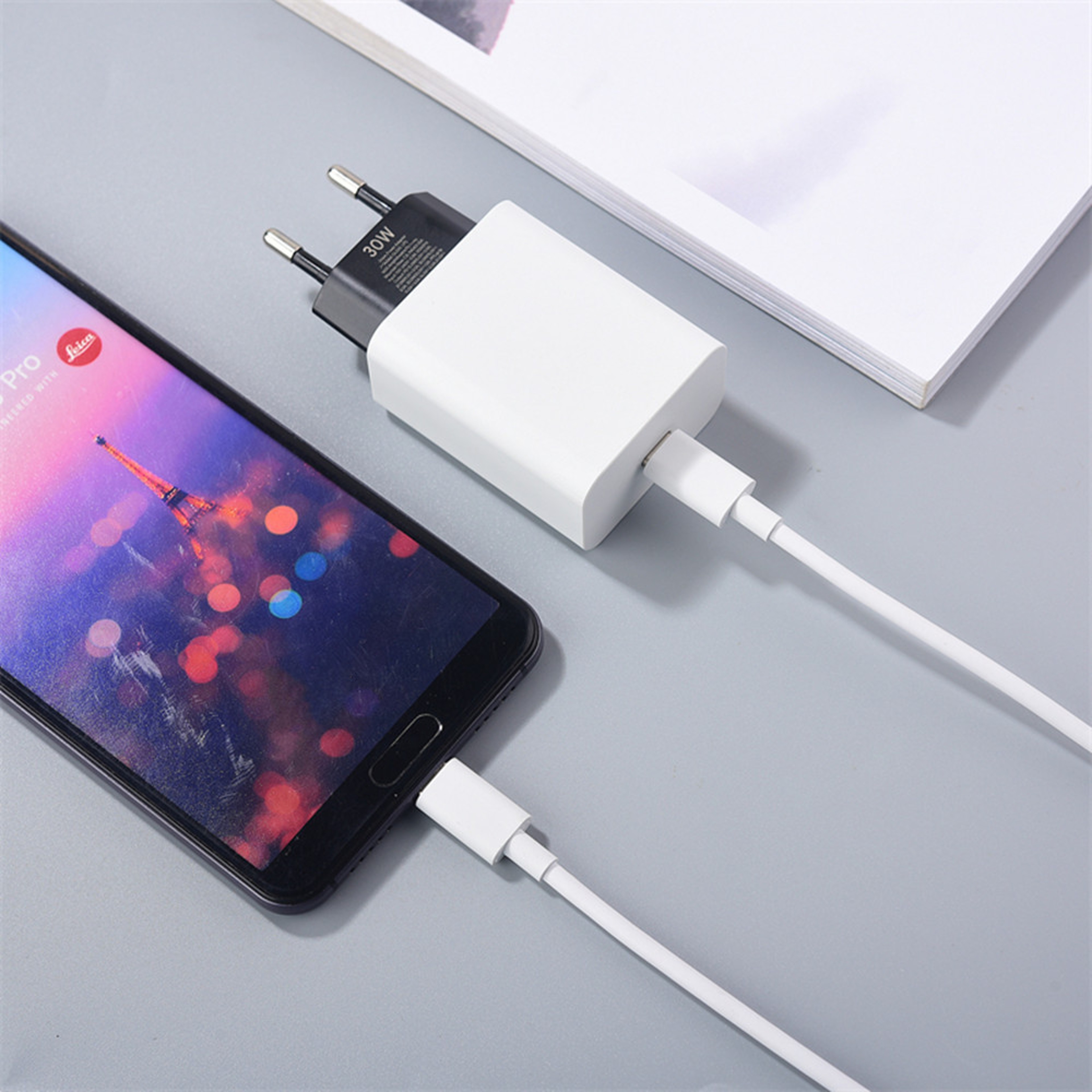 30W USBC Fast Charger For Google Pixel 9 8 7 6 And 4A With PD Quick Charging 6