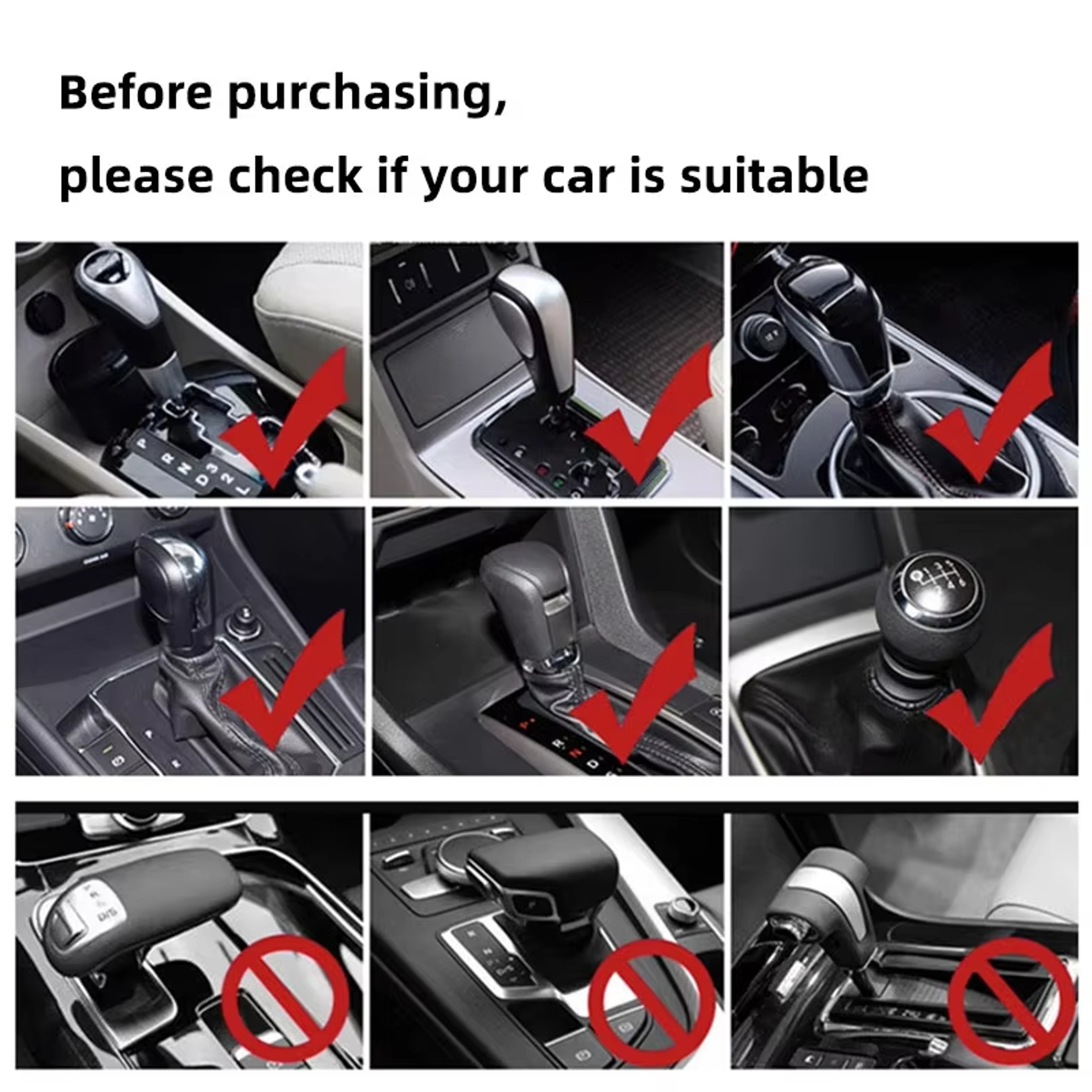 Car Gear Shift Hoodie Cover  Universal Shift Knob Decoration For Manual And Automatic Cars 3