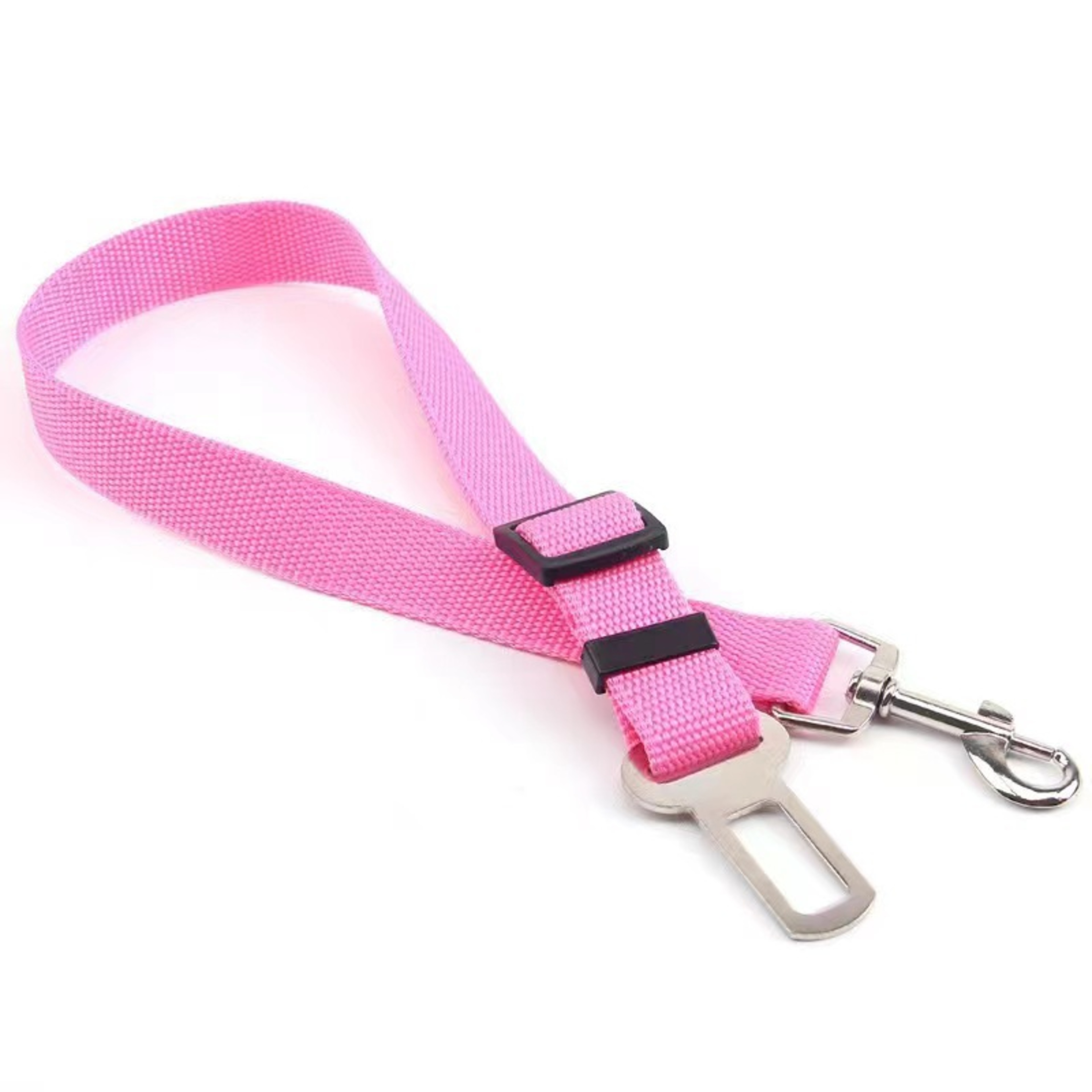 Adjustable Pet Car Seat Belt  Nylon Safety Restraint With Quick Release Buckle For Dogs And Cats 0