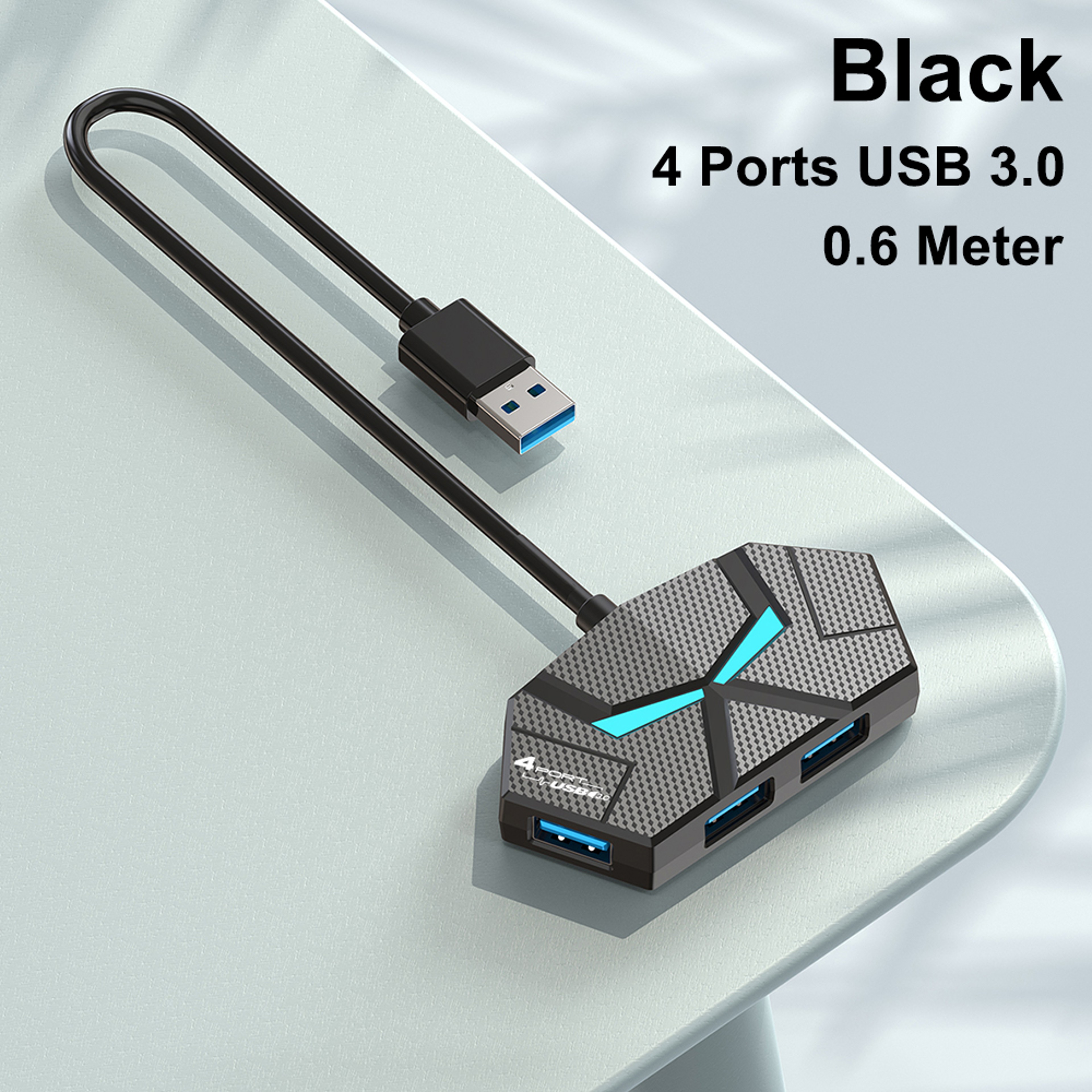 7Port USB 30 Hub With 5Gbps HighSpeed Data Transfer And USBC Power Supply 7