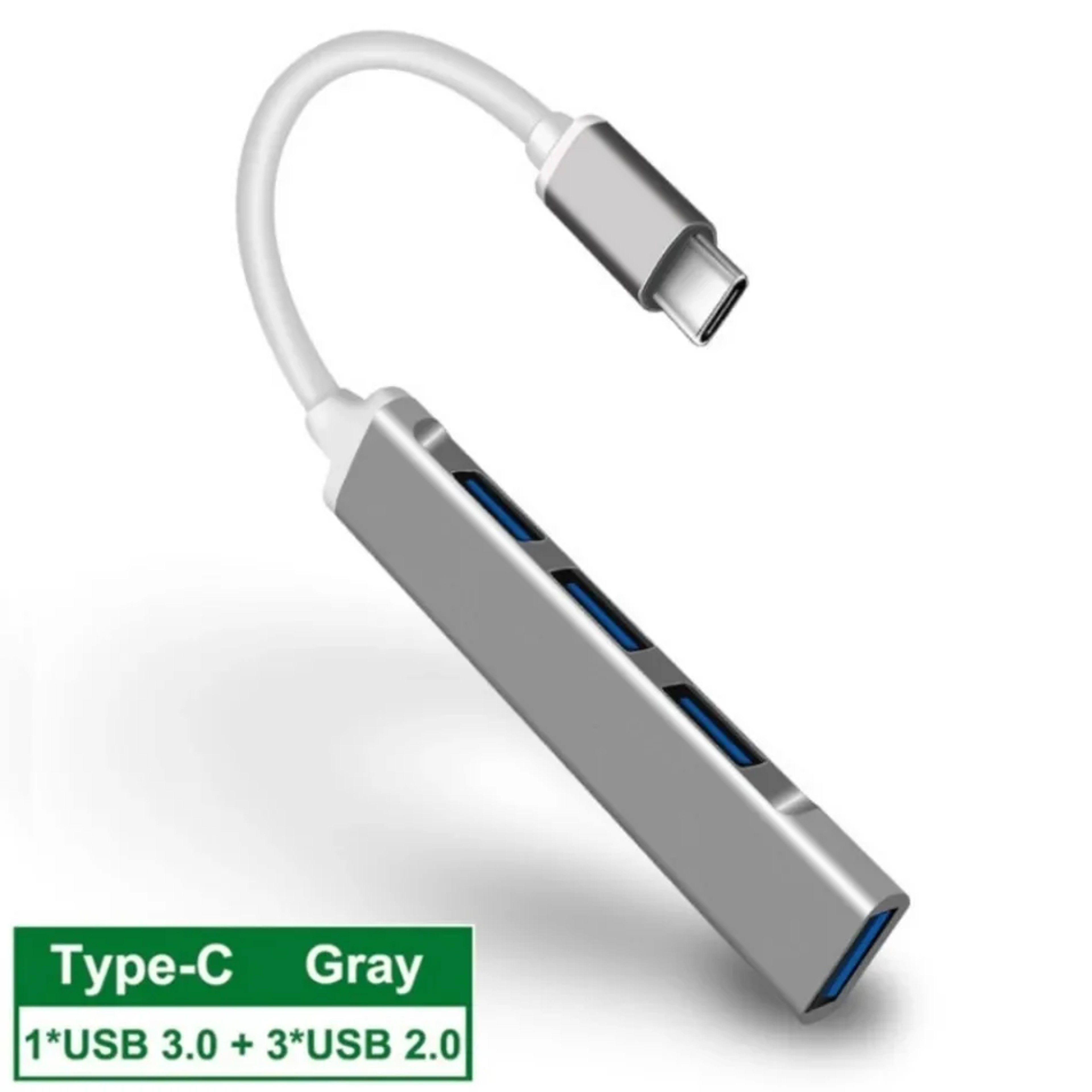 4Port USBC Hub  USB 20 Multiport Adapter With OTG Support For Laptops 7