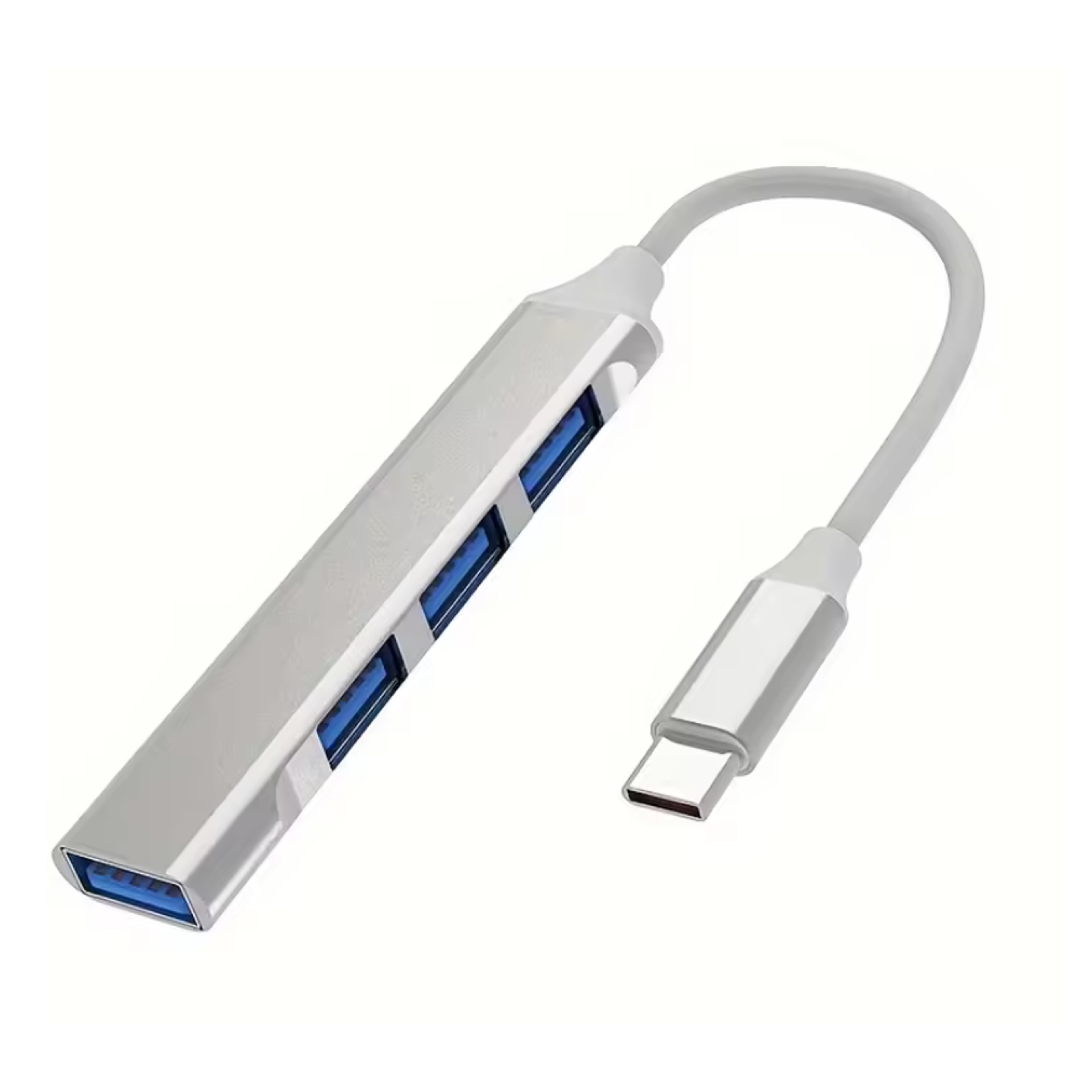4Port USBC Hub Adapter With USBA And Card Reader Connectivity 0