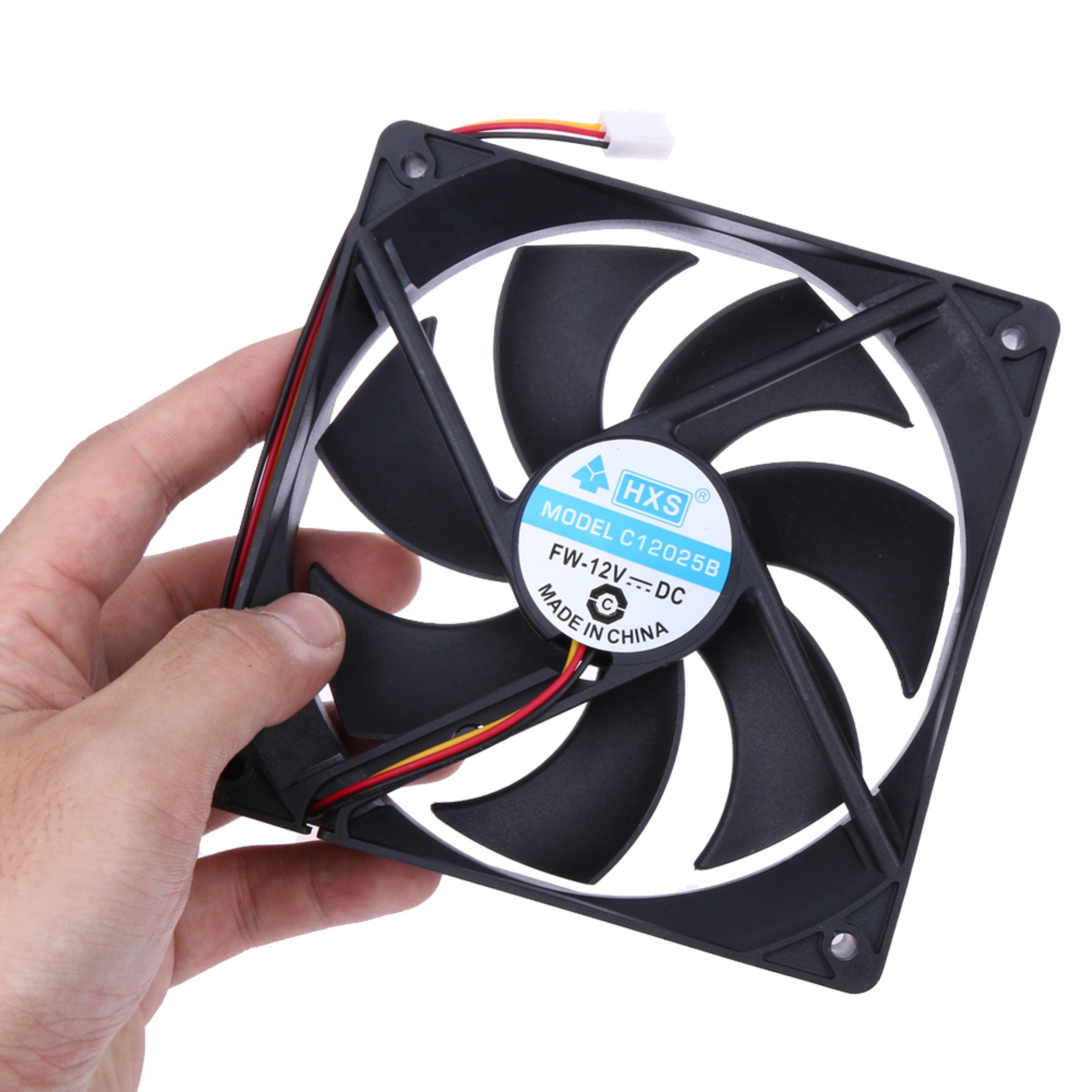 120mm PC Case Cooling Fan  12V 3Pin Brushless Desktop Computer Fan 1