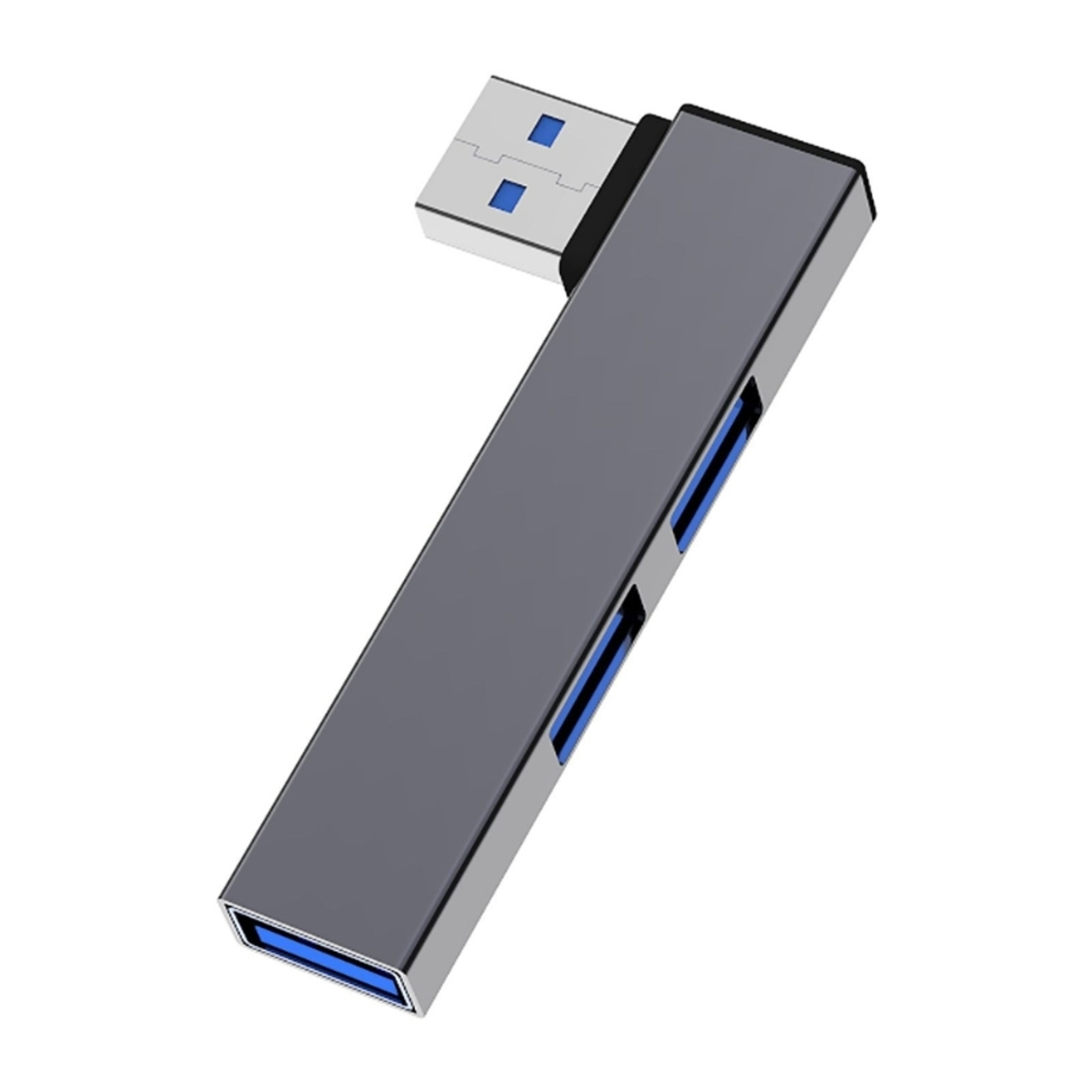 3Port USB 30 Hub With USBC And USBA Ports  5Gbps Aluminum Alloy Adapter 5