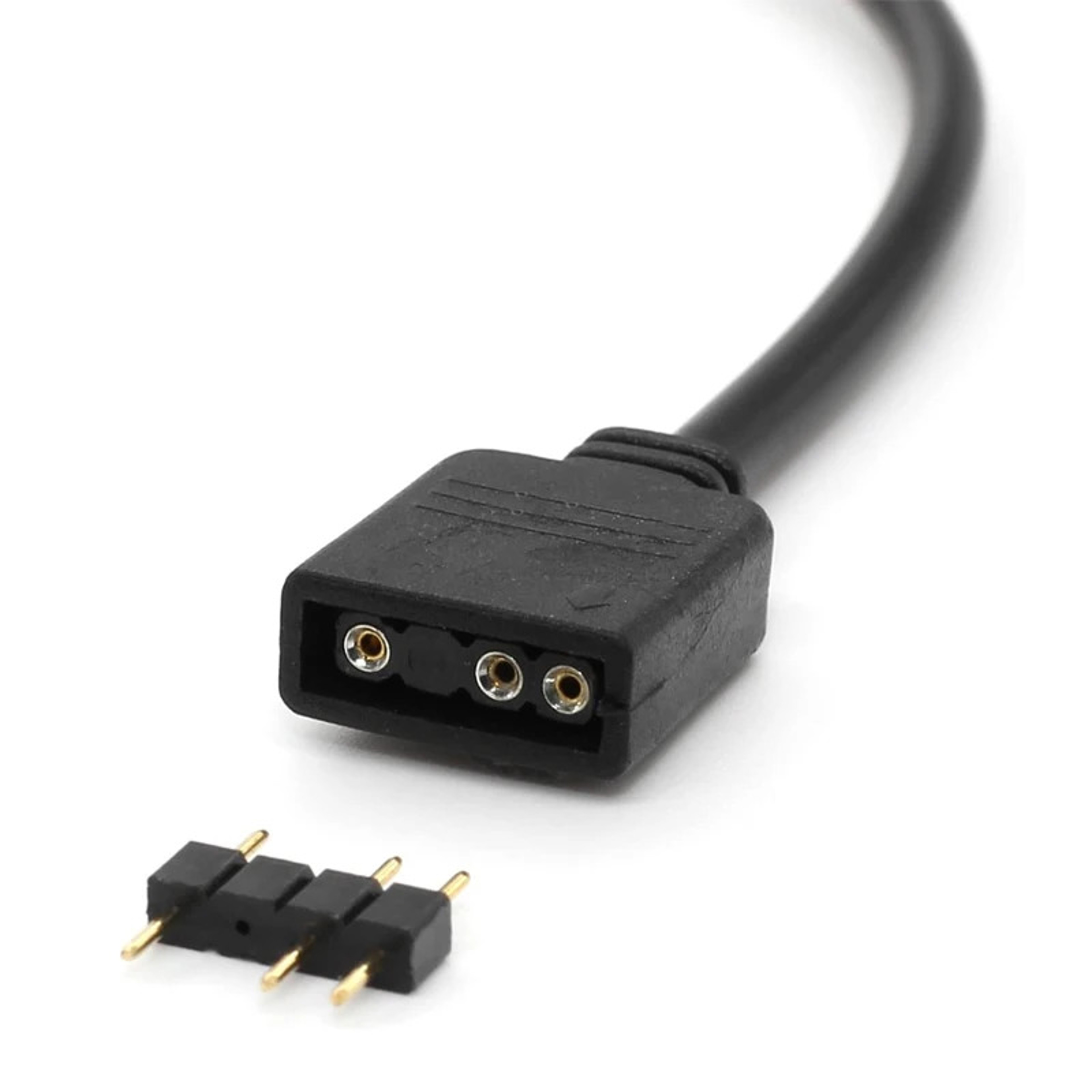 5V 3Pin ARGB Extension Cable  Addressable RGB Connector For PC Fans And LED Strips 5