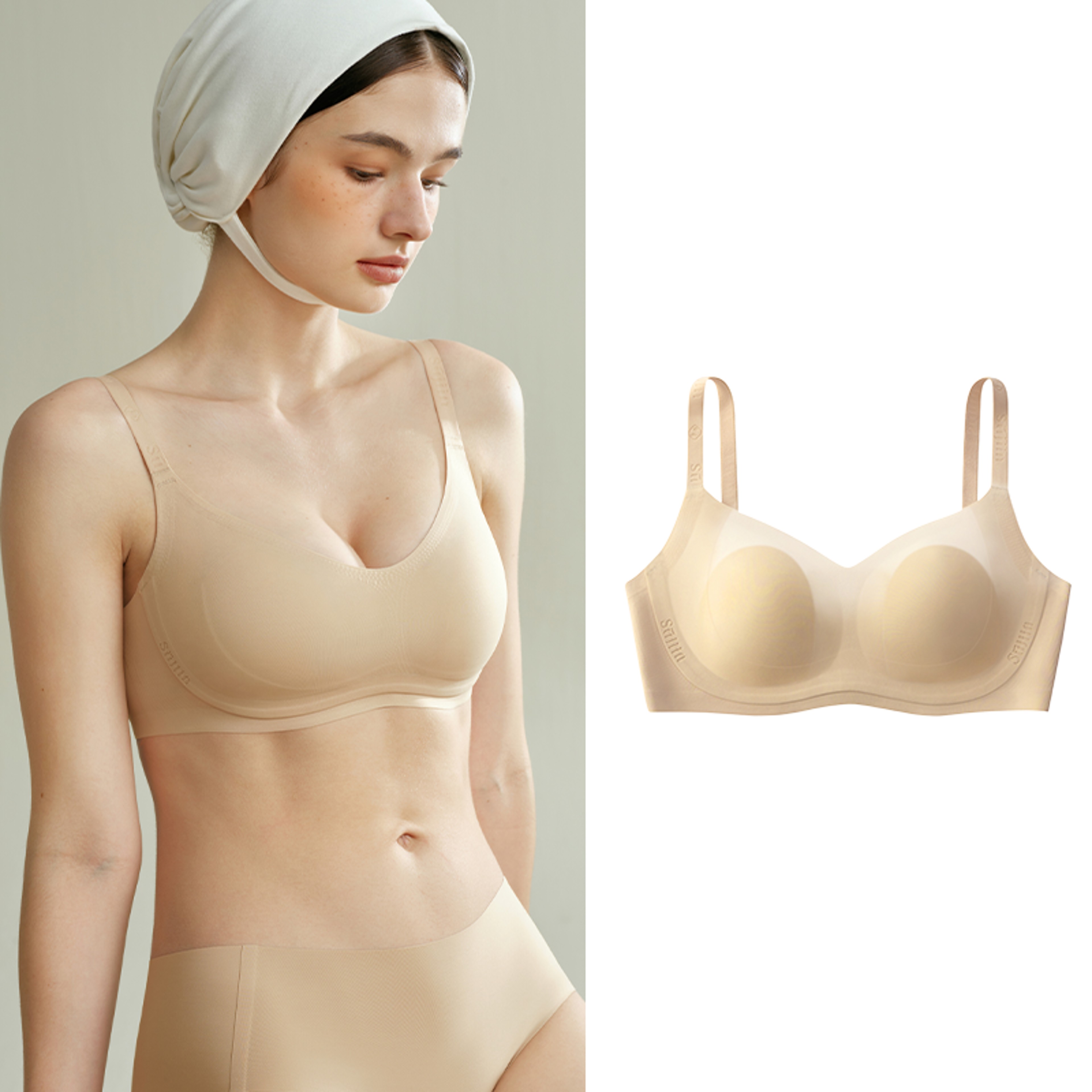 Wireless PushUp Bra For Women  Seamless FullCoverage Support Bra For Larger Busts 6