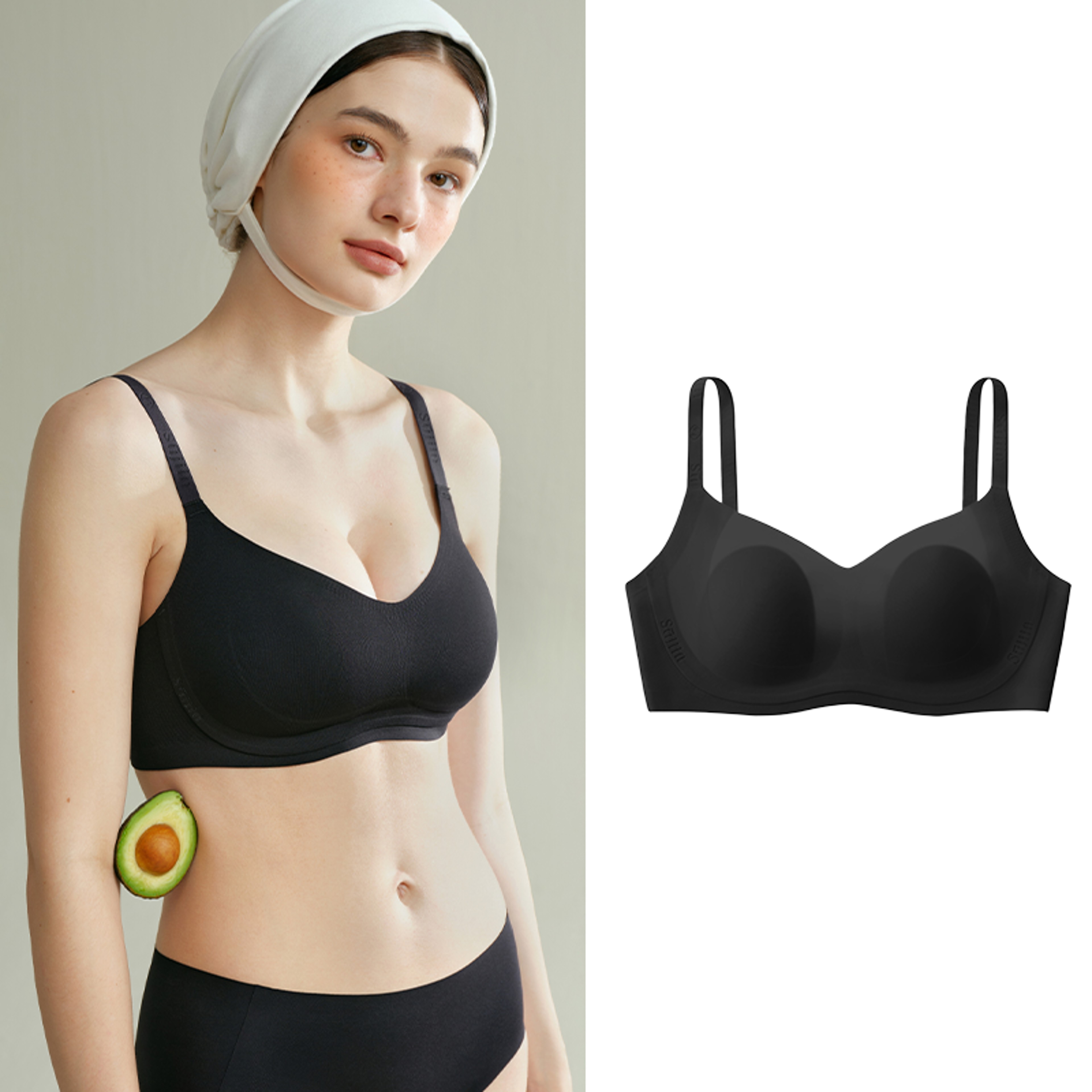 Wireless PushUp Bra For Women  Seamless FullCoverage Support Bra For Larger Busts 7