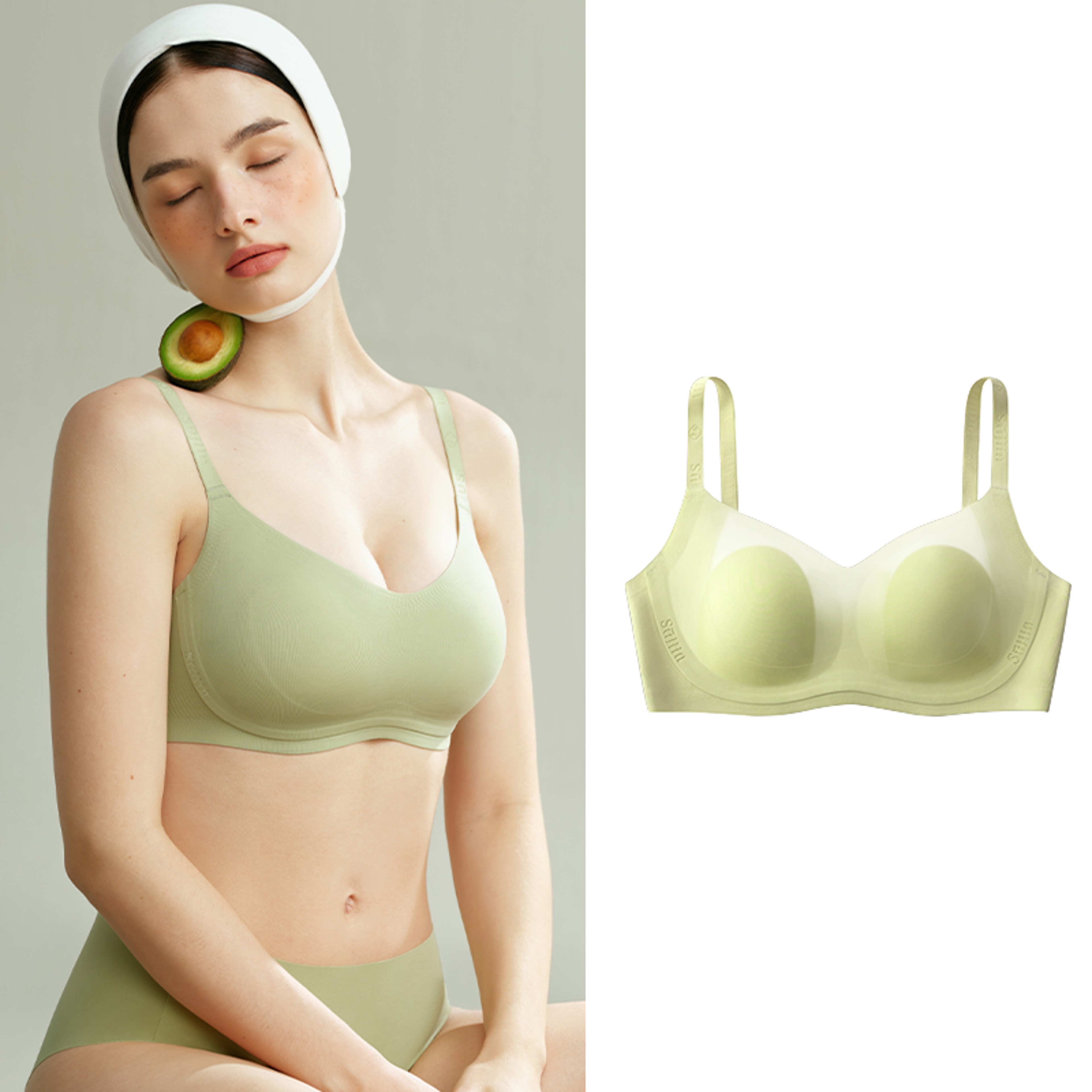 Wireless PushUp Bra For Women  Seamless FullCoverage Support Bra For Larger Busts 0
