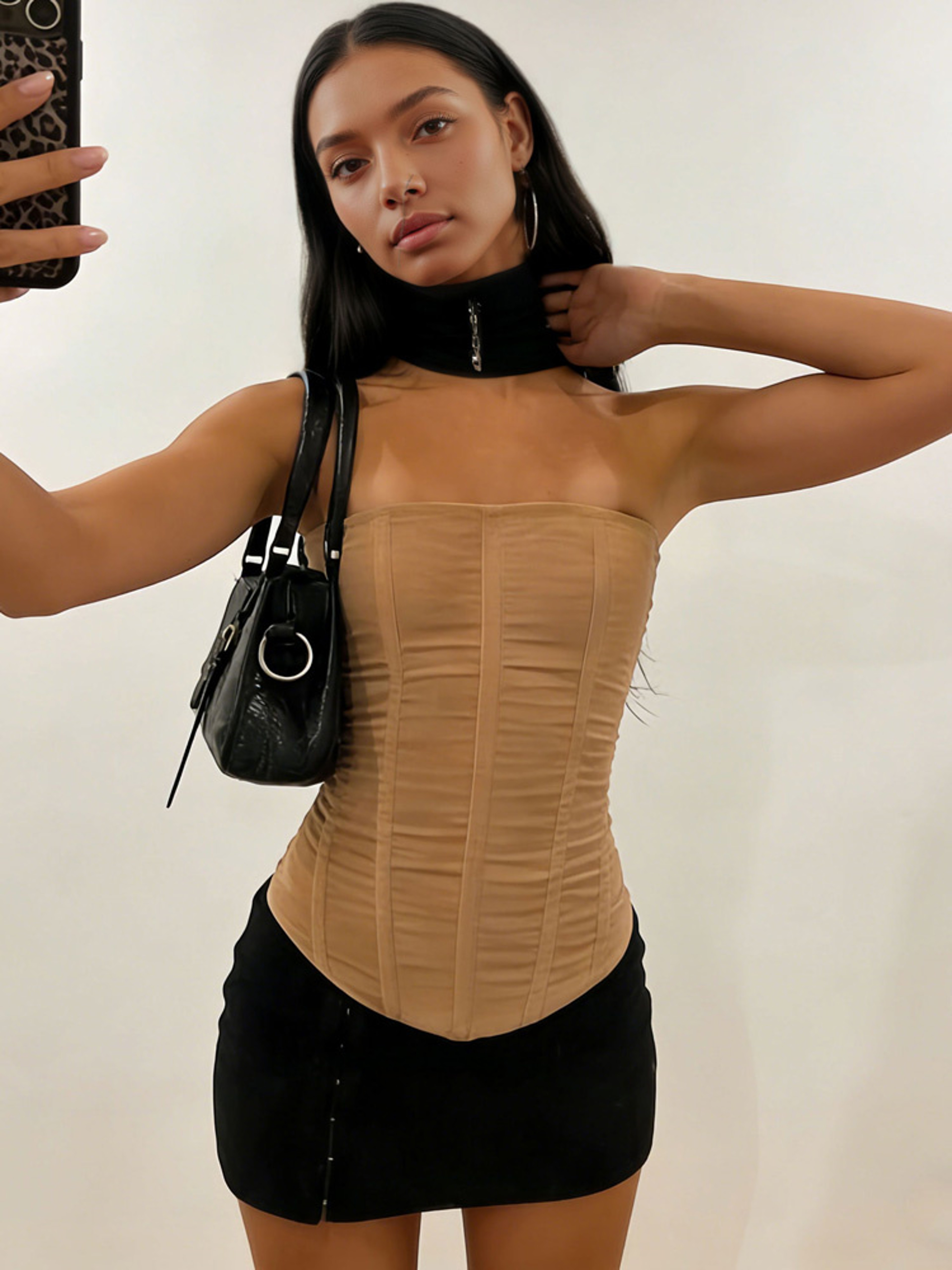 Womens Backless Strapless Tank Top  Slim Fit Y2K Summer Streetwear Top 6