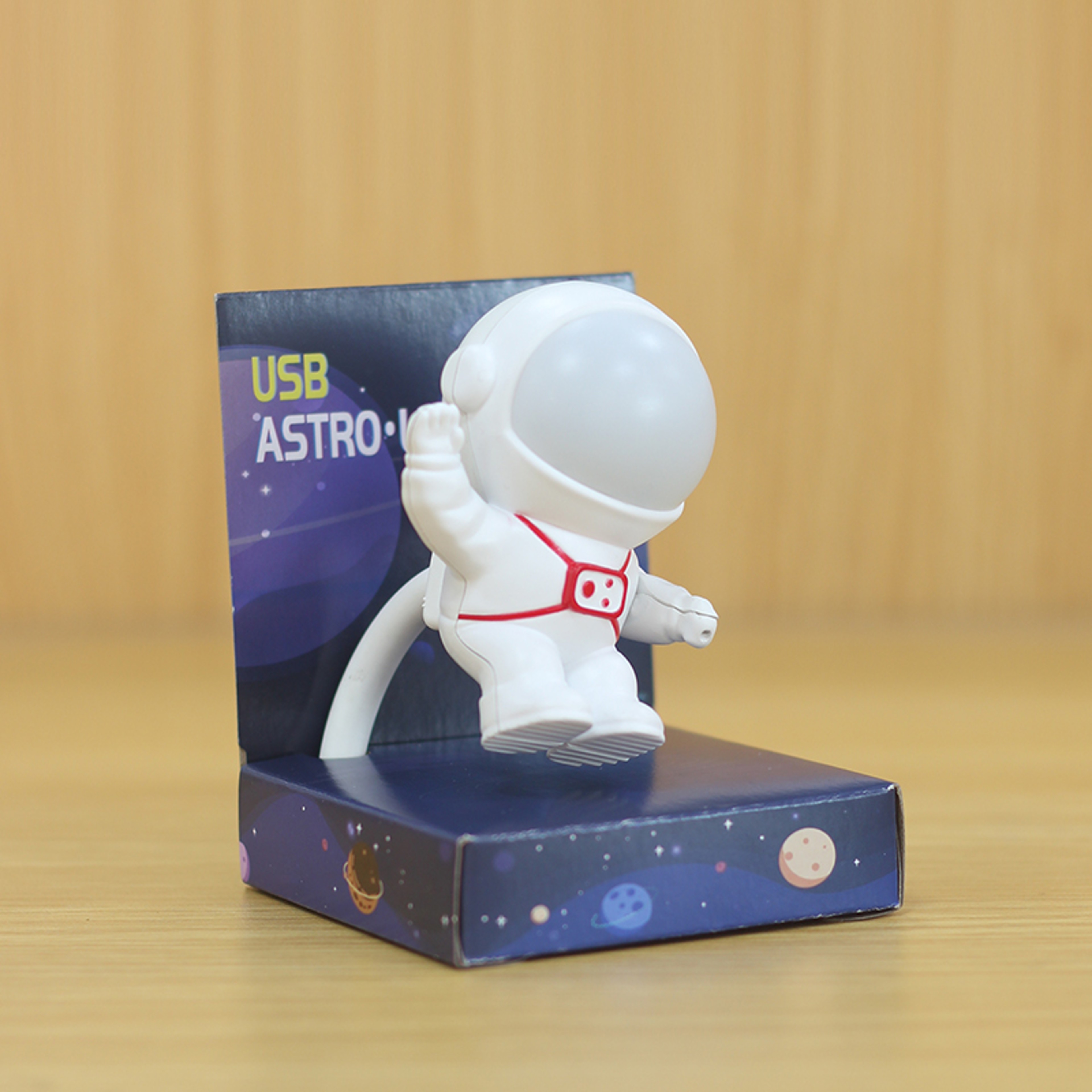 Astronaut USB Night Light  Sound Activated Mini LED Lamp For Bedroom And Desk 3