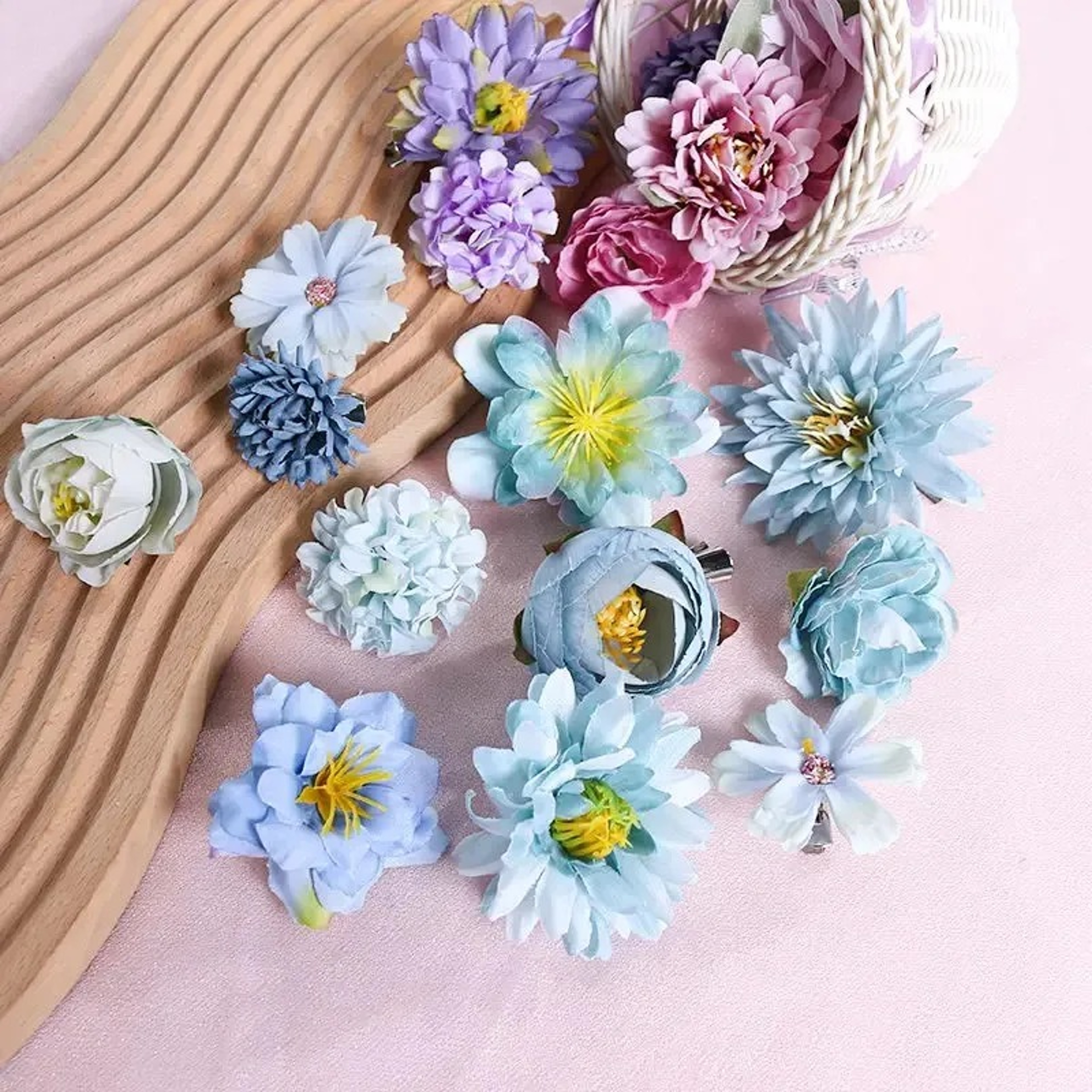 Artificial Silk Rose Flower Heads For Wedding Decor And DIY Crafts 4