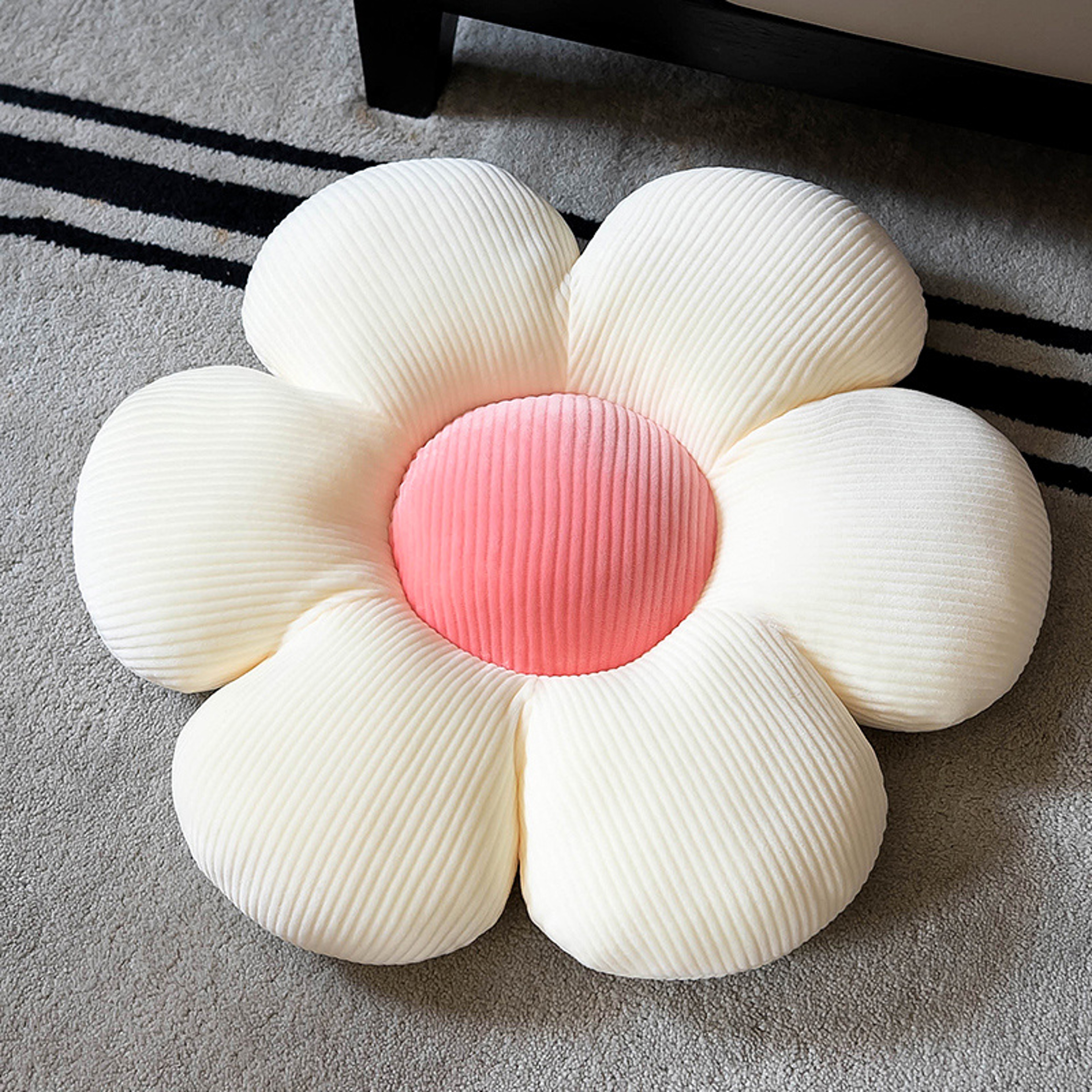 SixPetal Flower Cushion Soft Round Decorative Seat Pillow For Bedroom 8