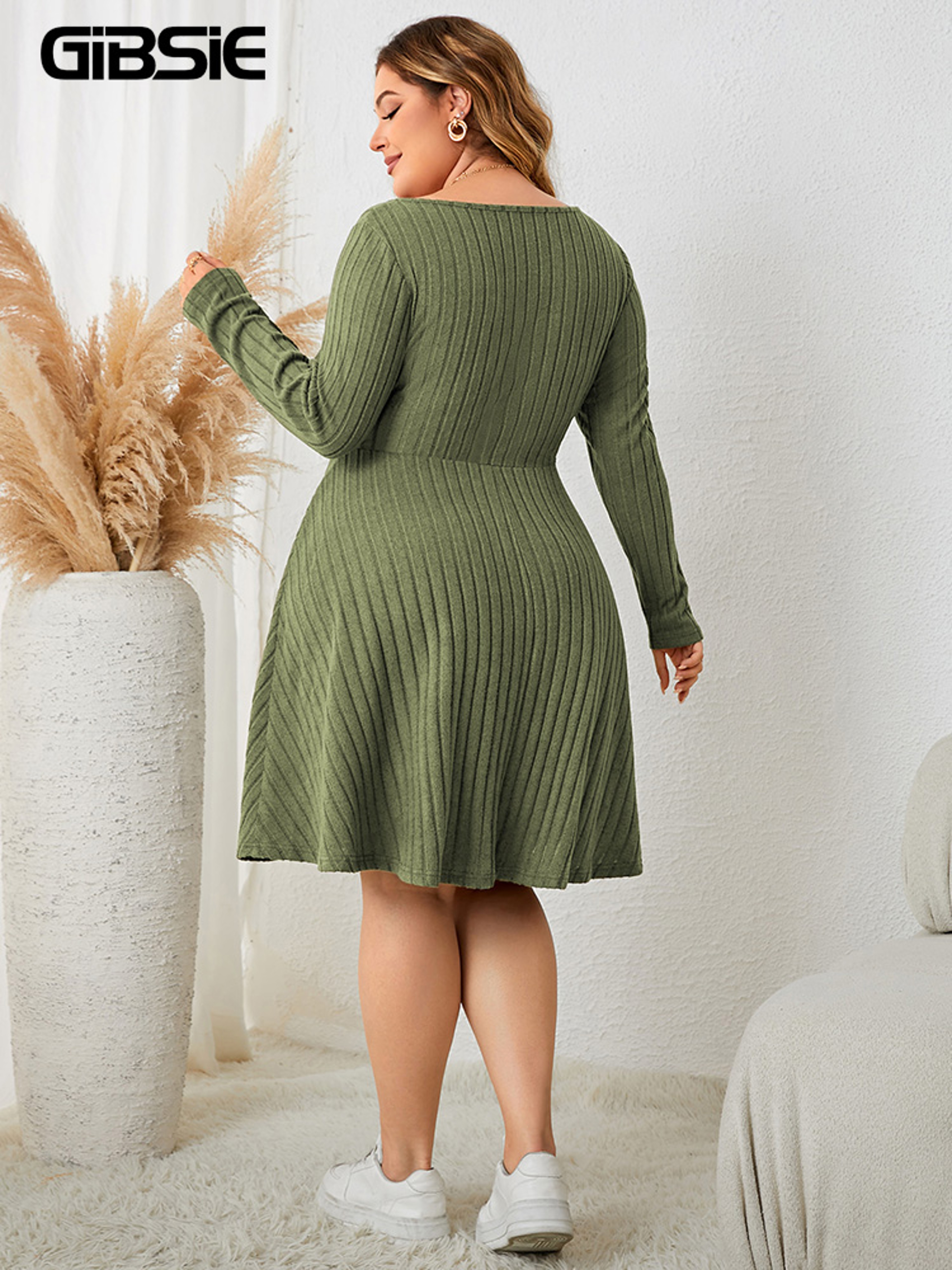 Womens Ruffle Trim Mini Dress With Short Sleeves And Slim Fit 1