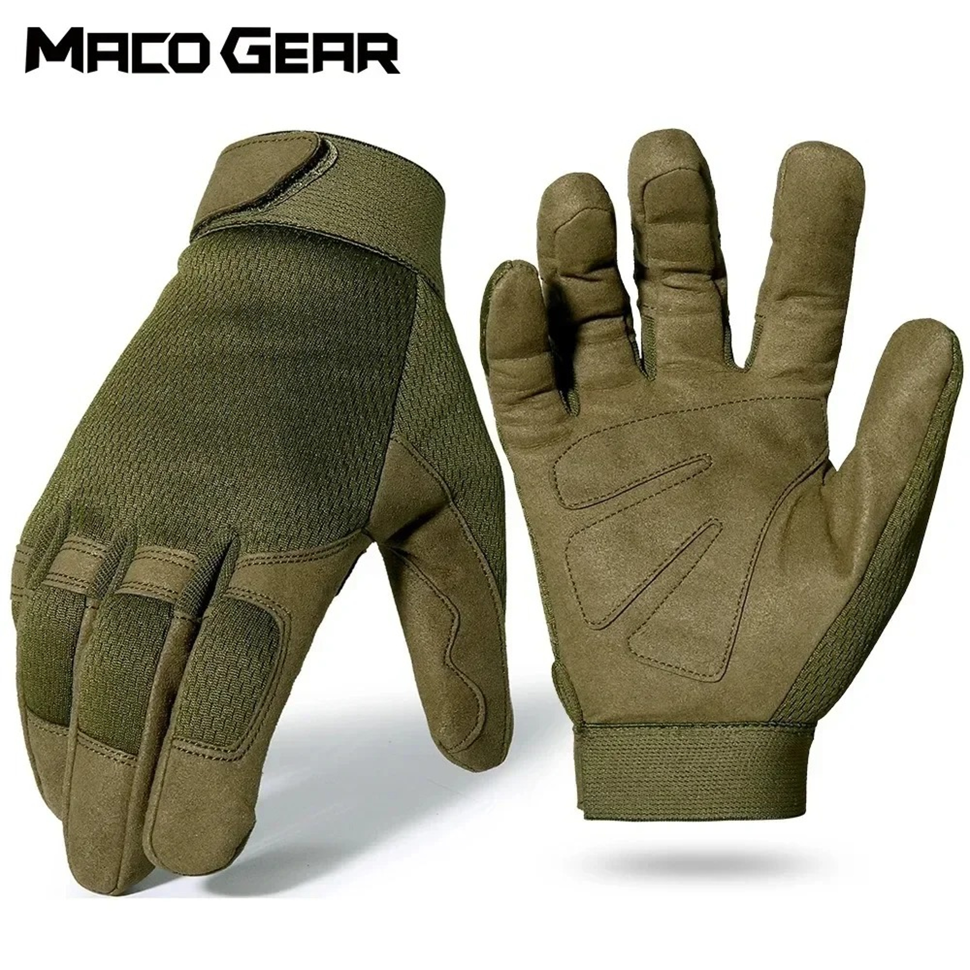 Full Finger Tactical Gloves With AntiSlip Grip For Cycling And Outdoor Sports 1