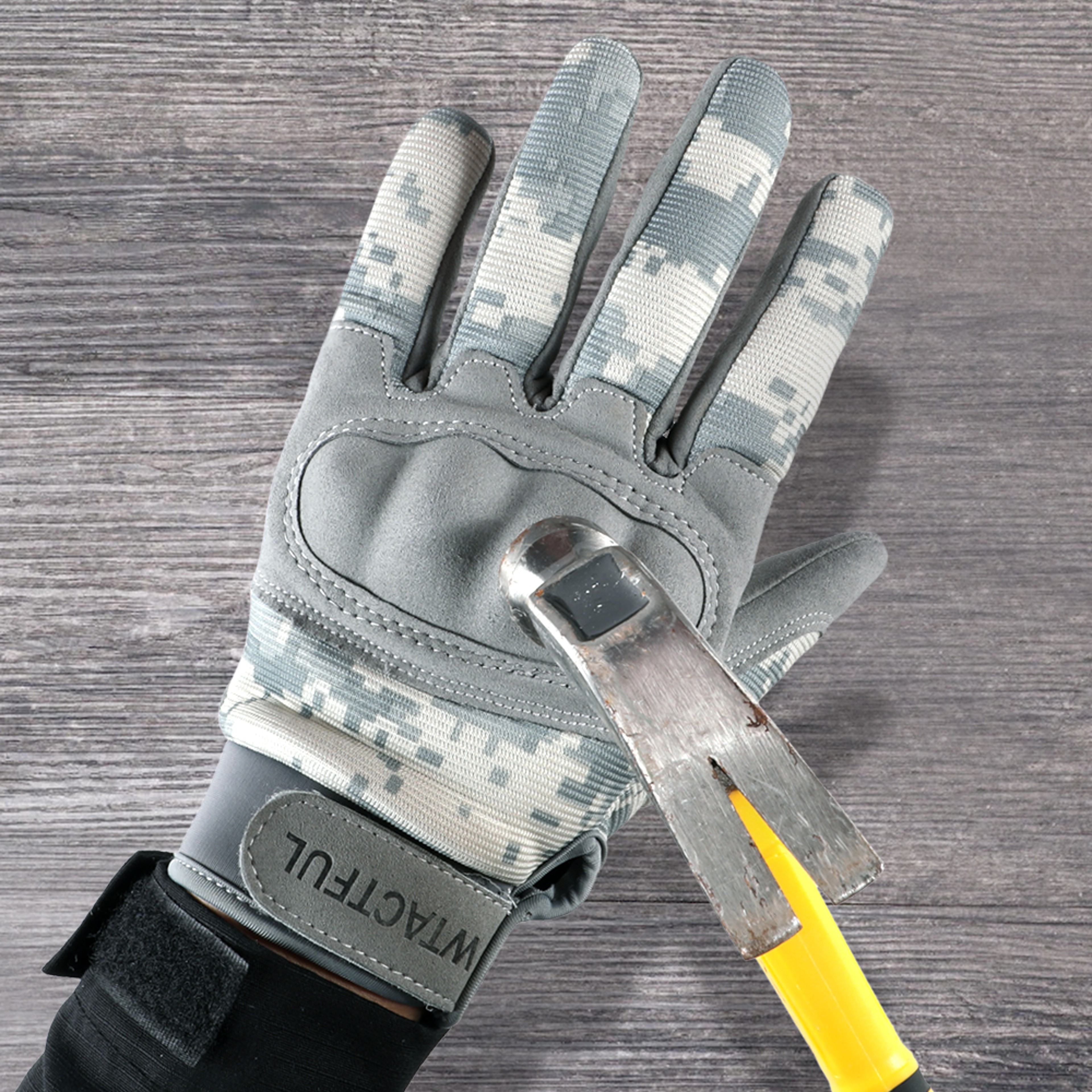 Full Finger Cycling Gloves With NonSlip Grip And Shock Absorption 2