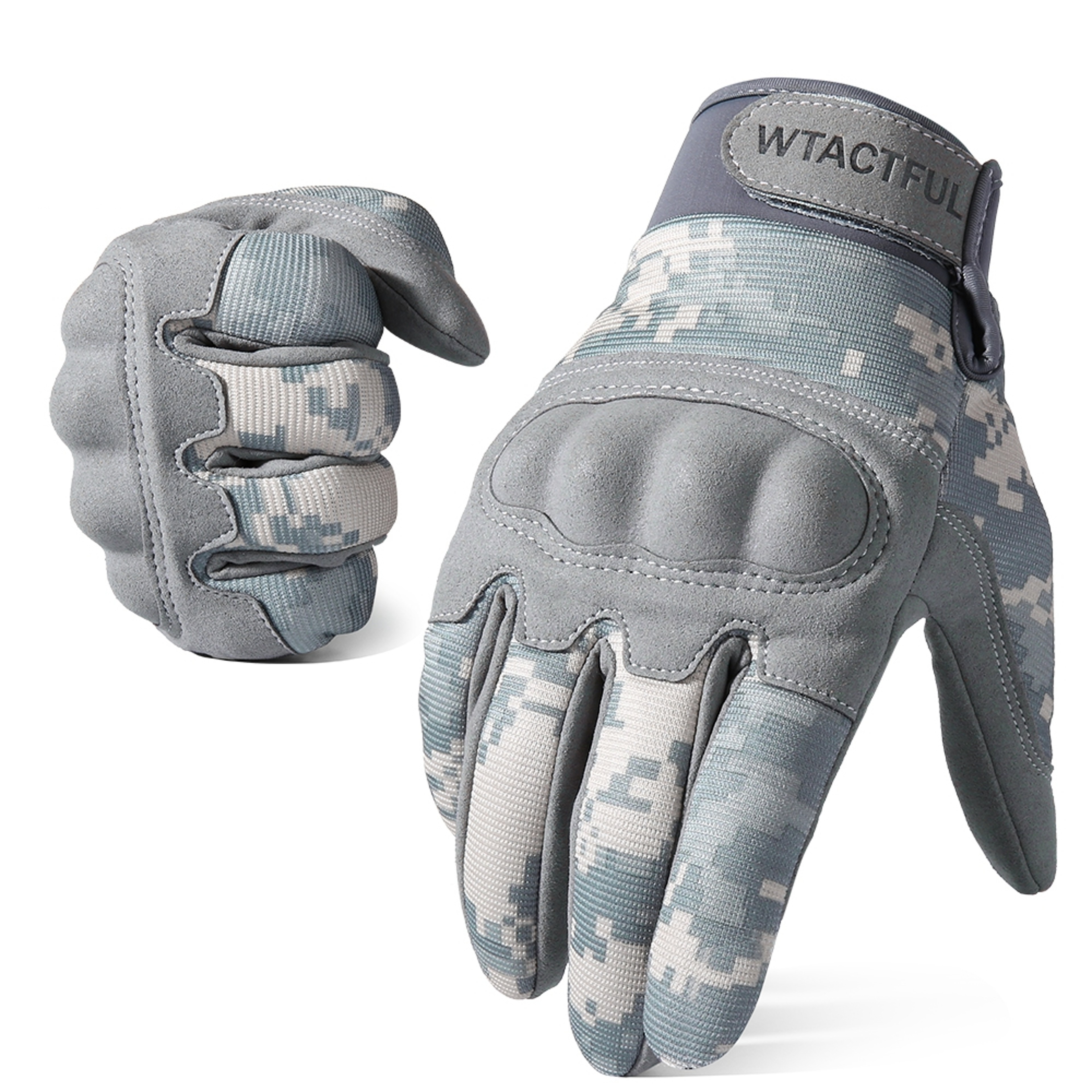 Full Finger Cycling Gloves With NonSlip Grip And Shock Absorption 0