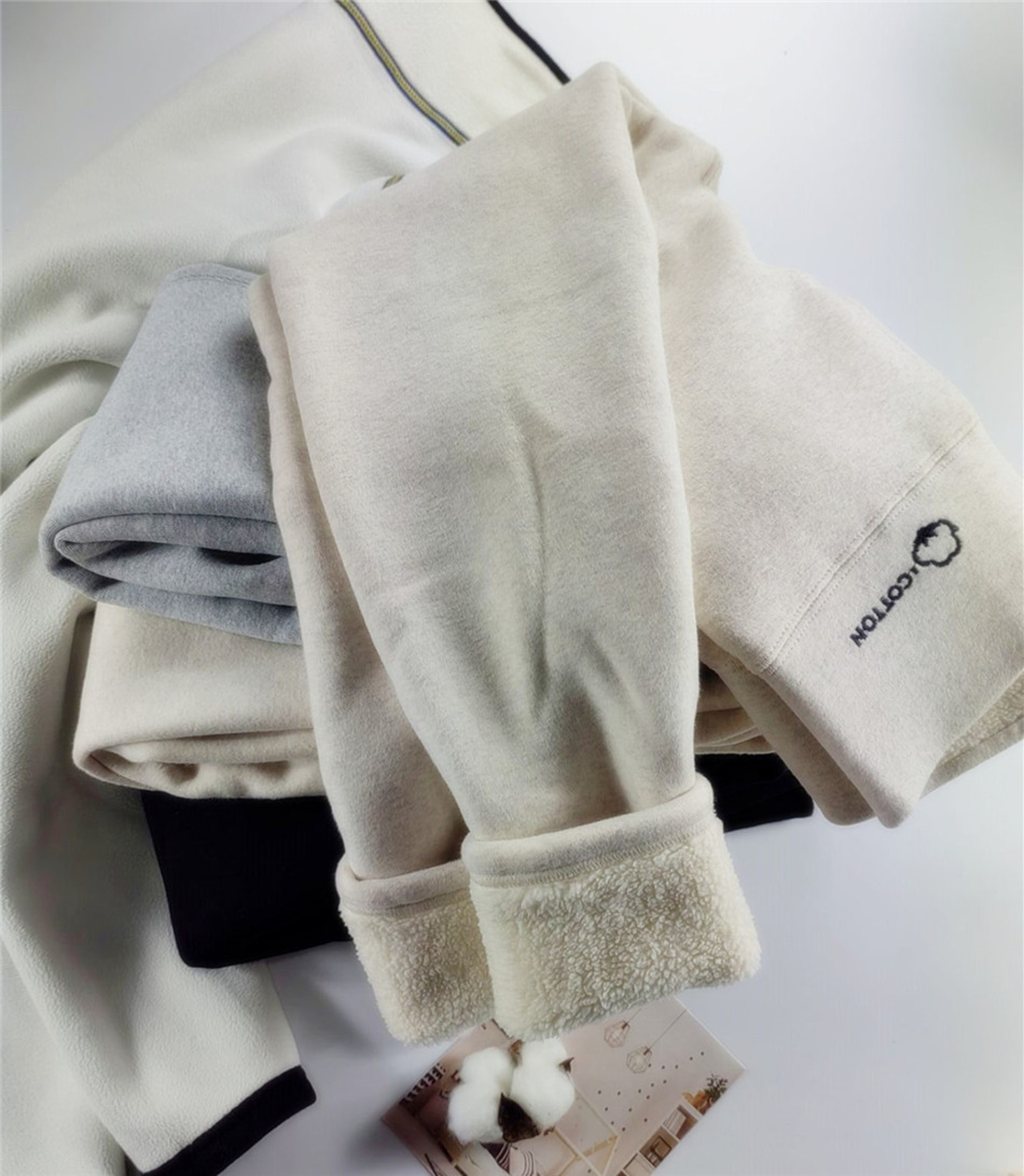 Womens High Waist Thermal Leggings With Thick Fleece Lining For Winter 2