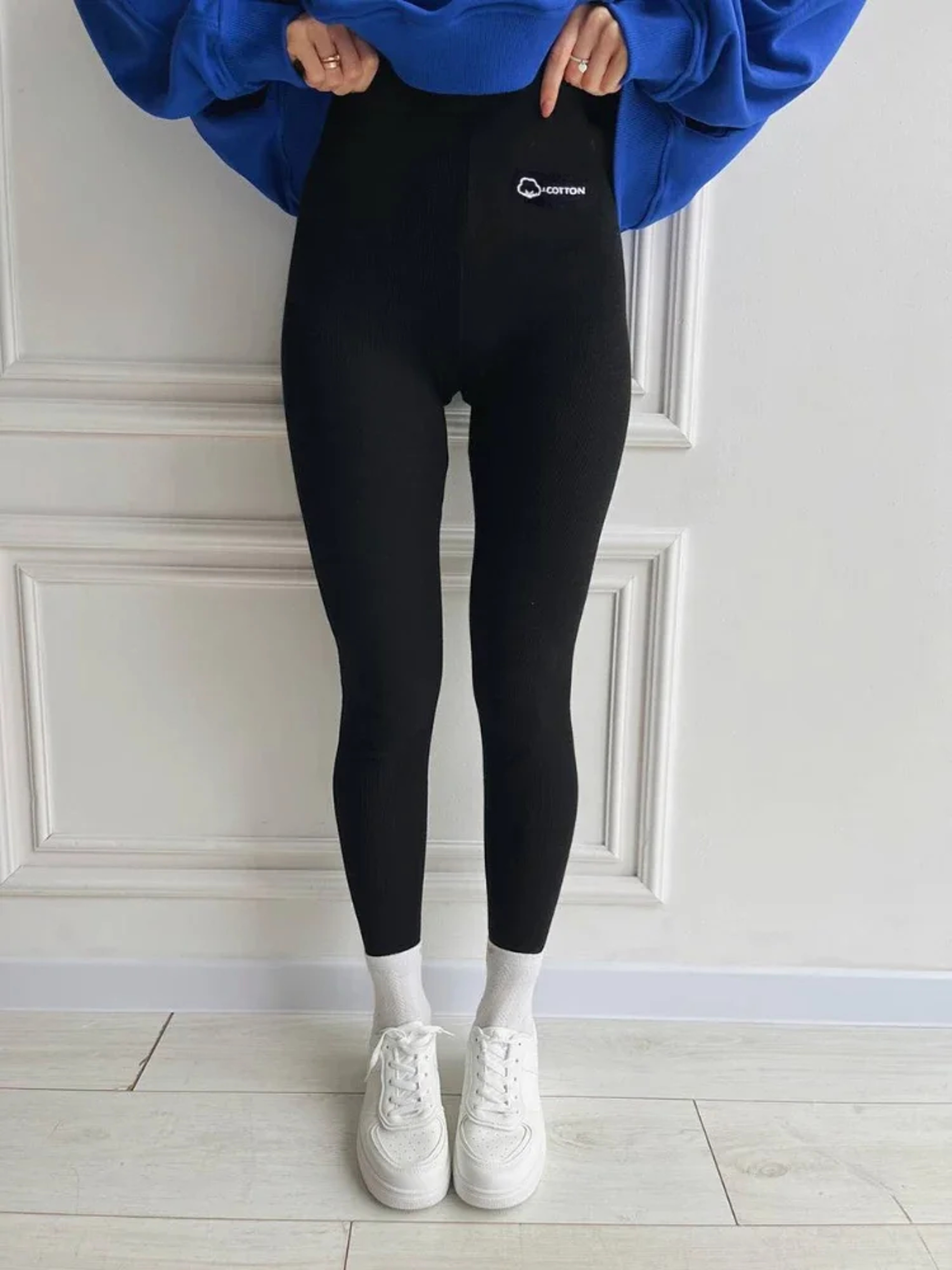 Womens Fleece Lined Thermal Leggings High Waist Stretch Winter Pants 4