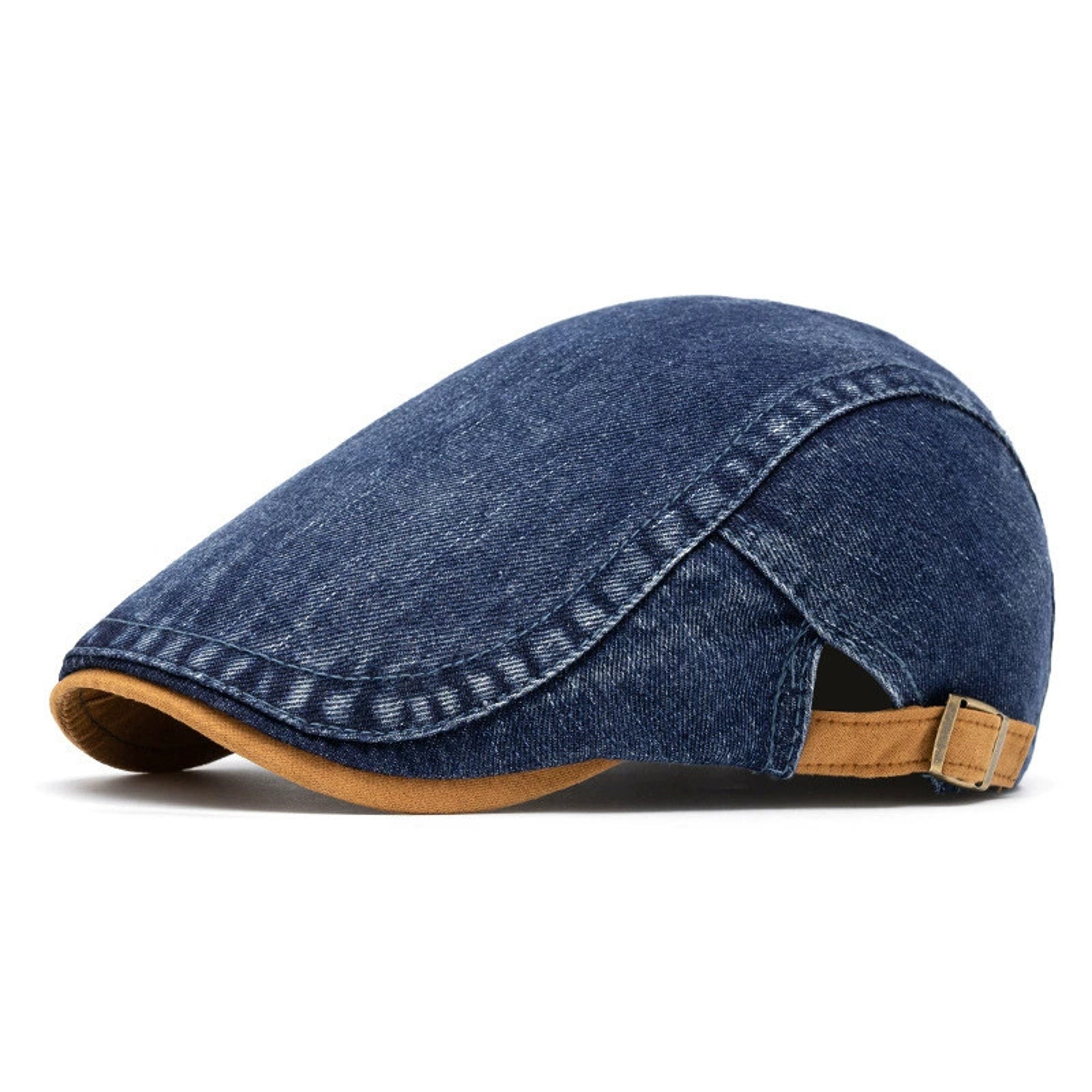 Unisex Cotton Newsboy Cap With Flat Brim For AllSeason Casual Wear 5