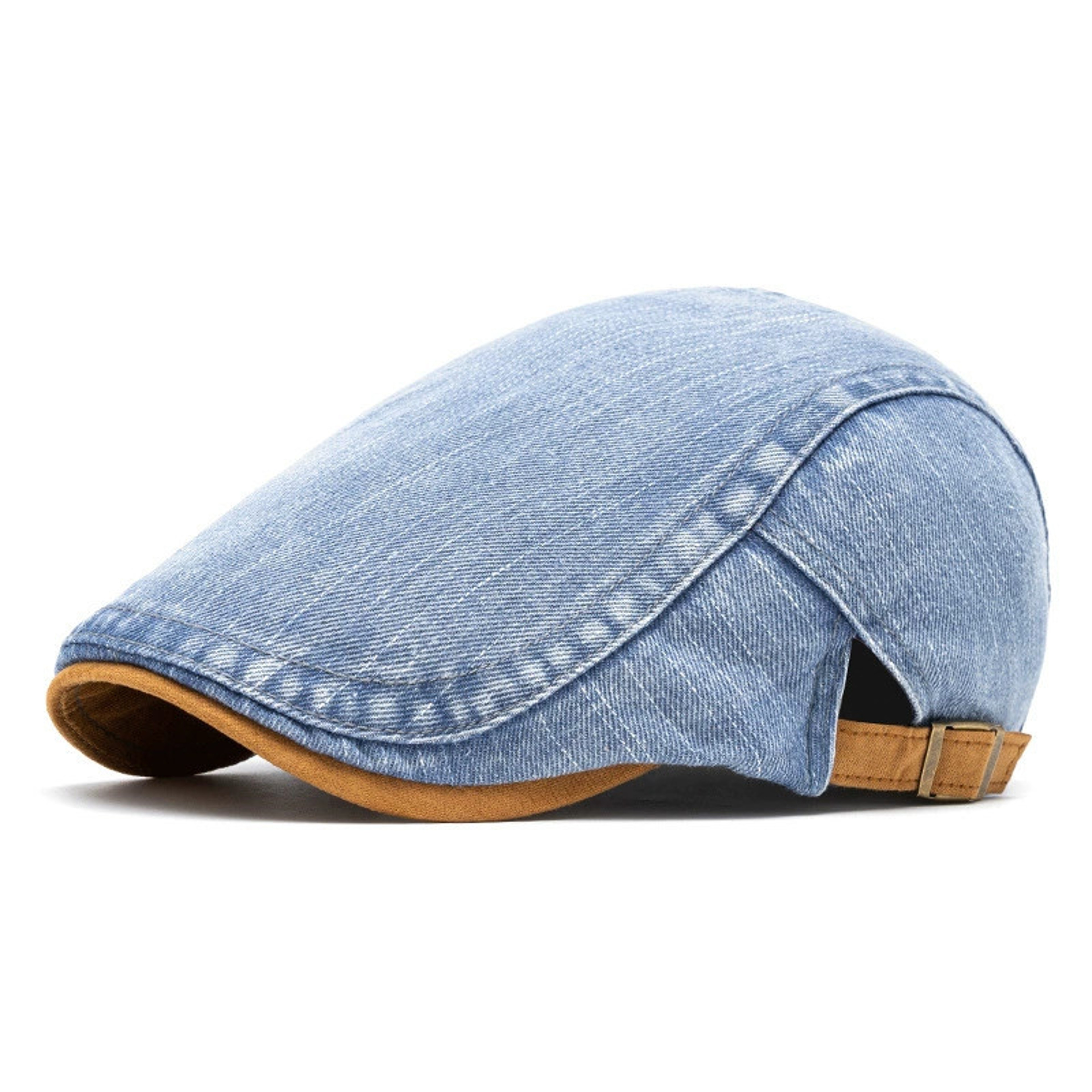 Unisex Cotton Newsboy Cap With Flat Brim For AllSeason Casual Wear 4