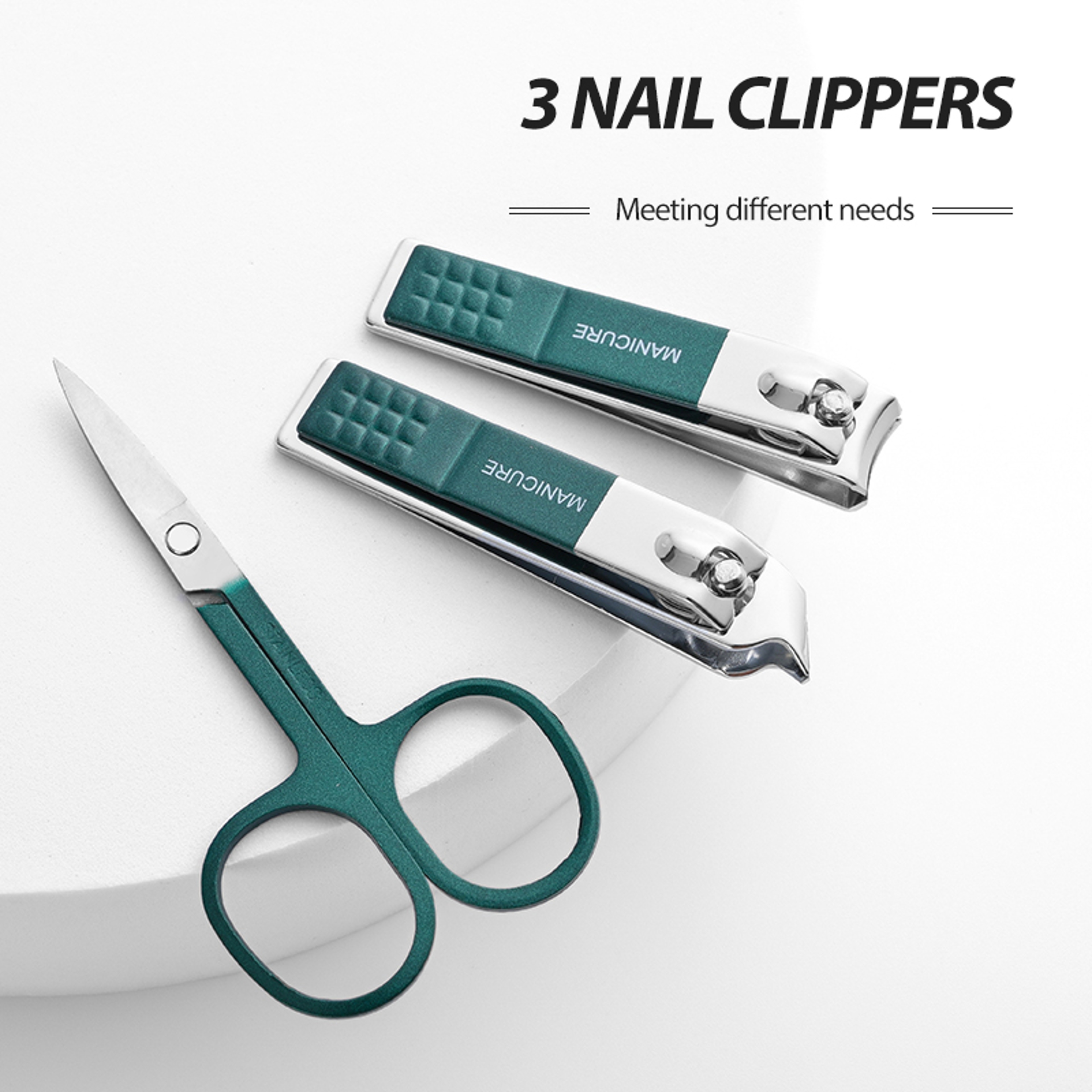6Piece Stainless Steel Nail Clipper Set For Manicure And Pedicure Care 4