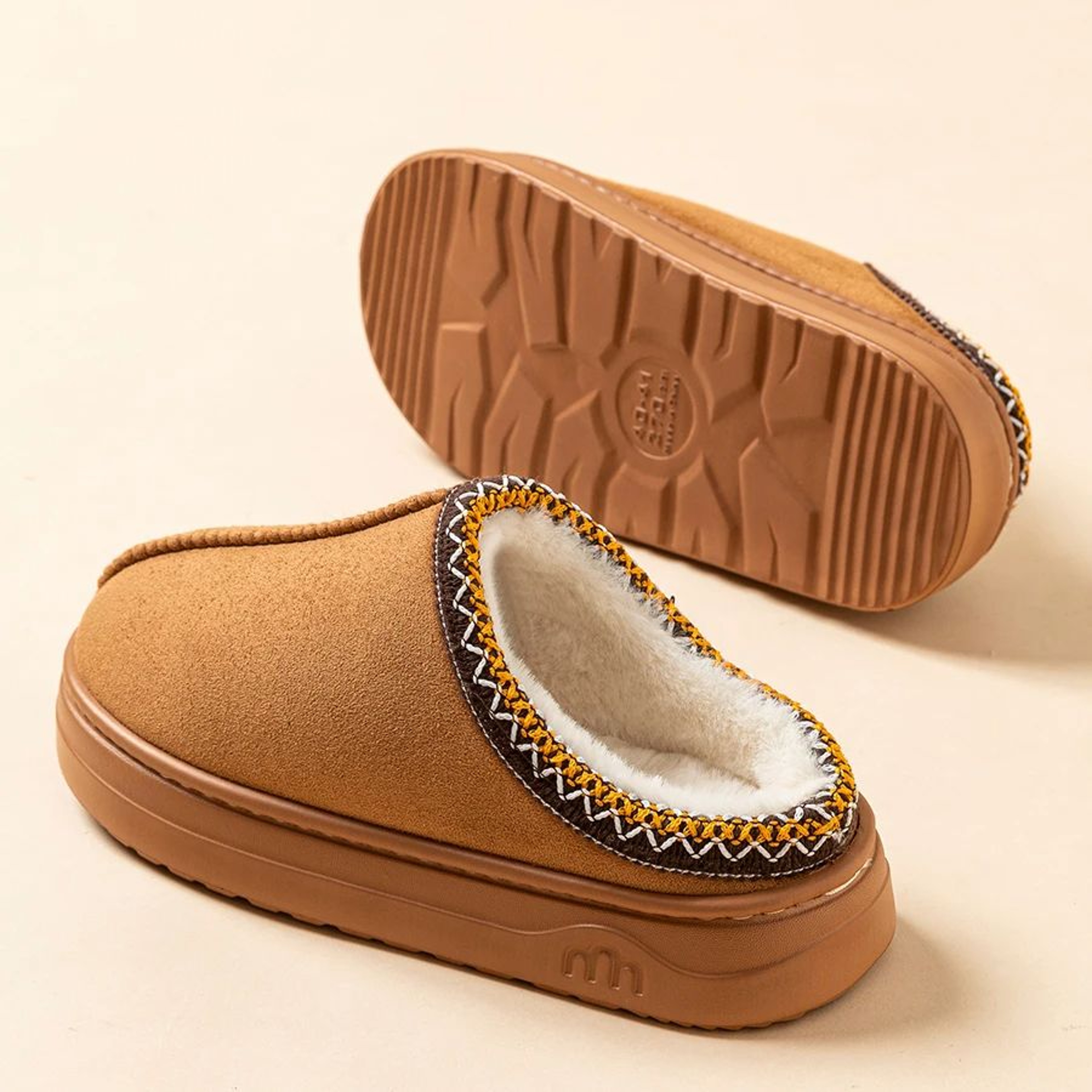 Cozy Winter Womens Slippers With Plush Fuzzy Fur  Soft Sole AntiSlip Warm House Shoes For Indoor  O 1