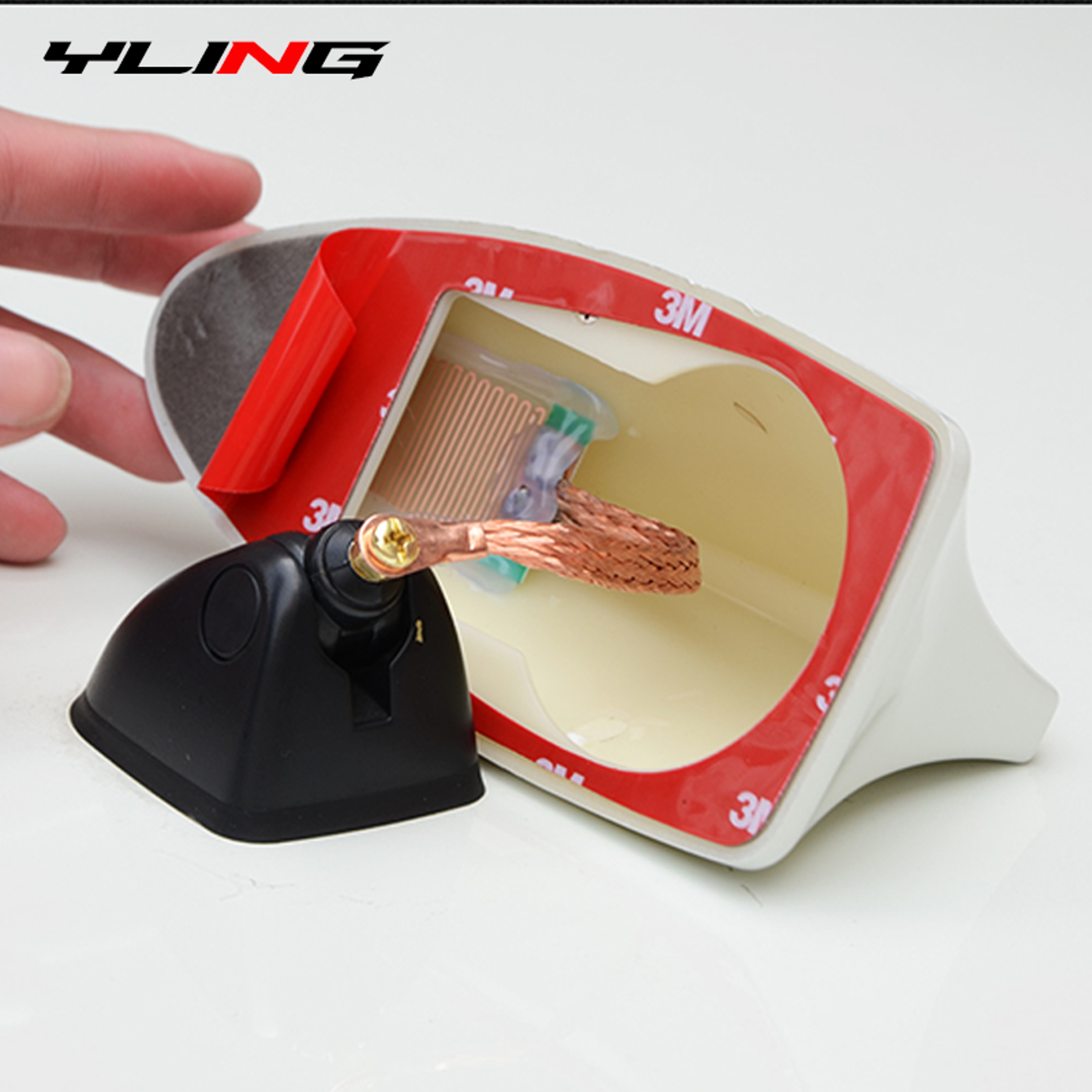 Universal Car Antenna Replacement Durable Shark Fin Roof Antenna for Enhanced Radio Reception – view 5