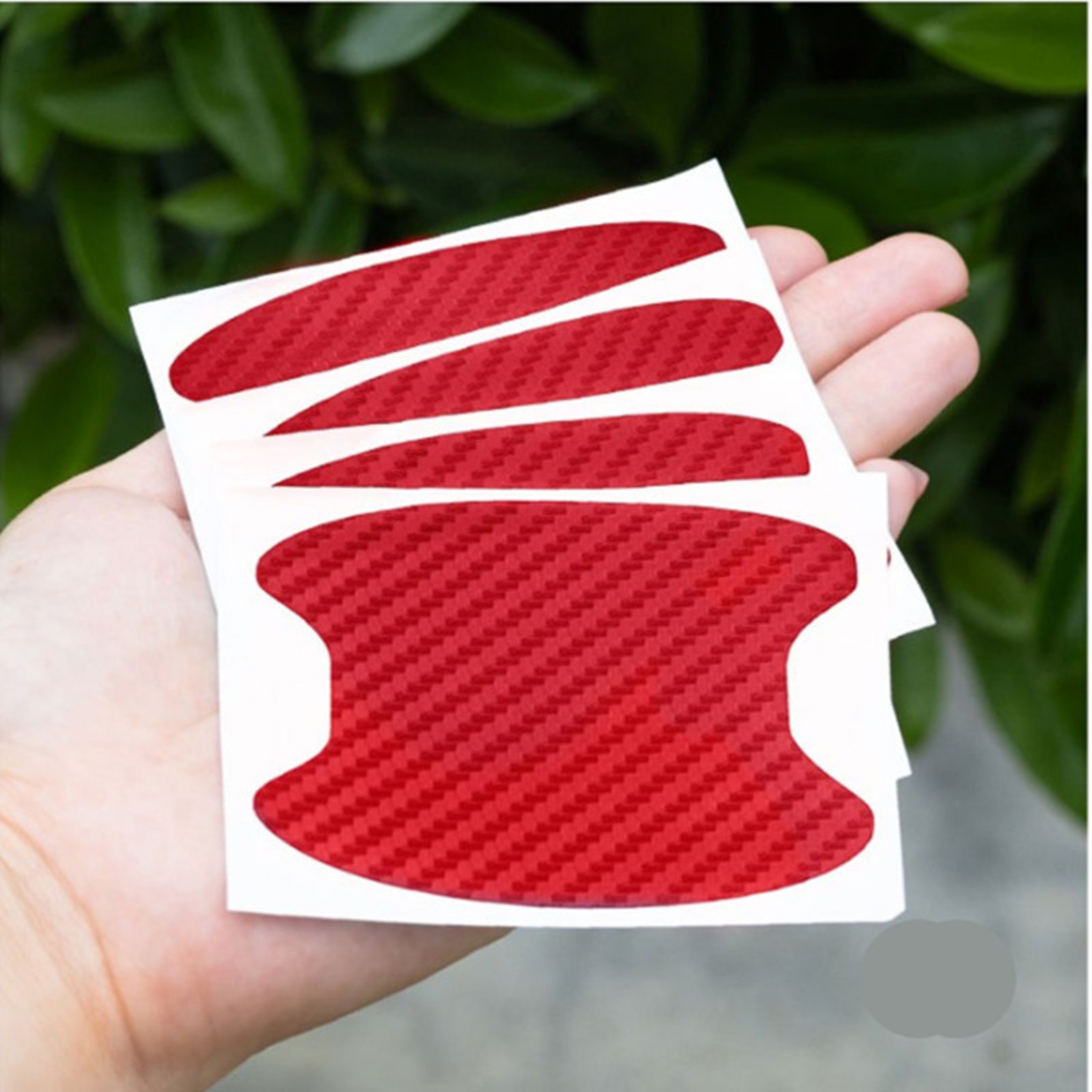 Car Door Sticker Carbon Fiber Scratches Resistant Cover for Auto Handle Protection & Exterior Styling – view 3