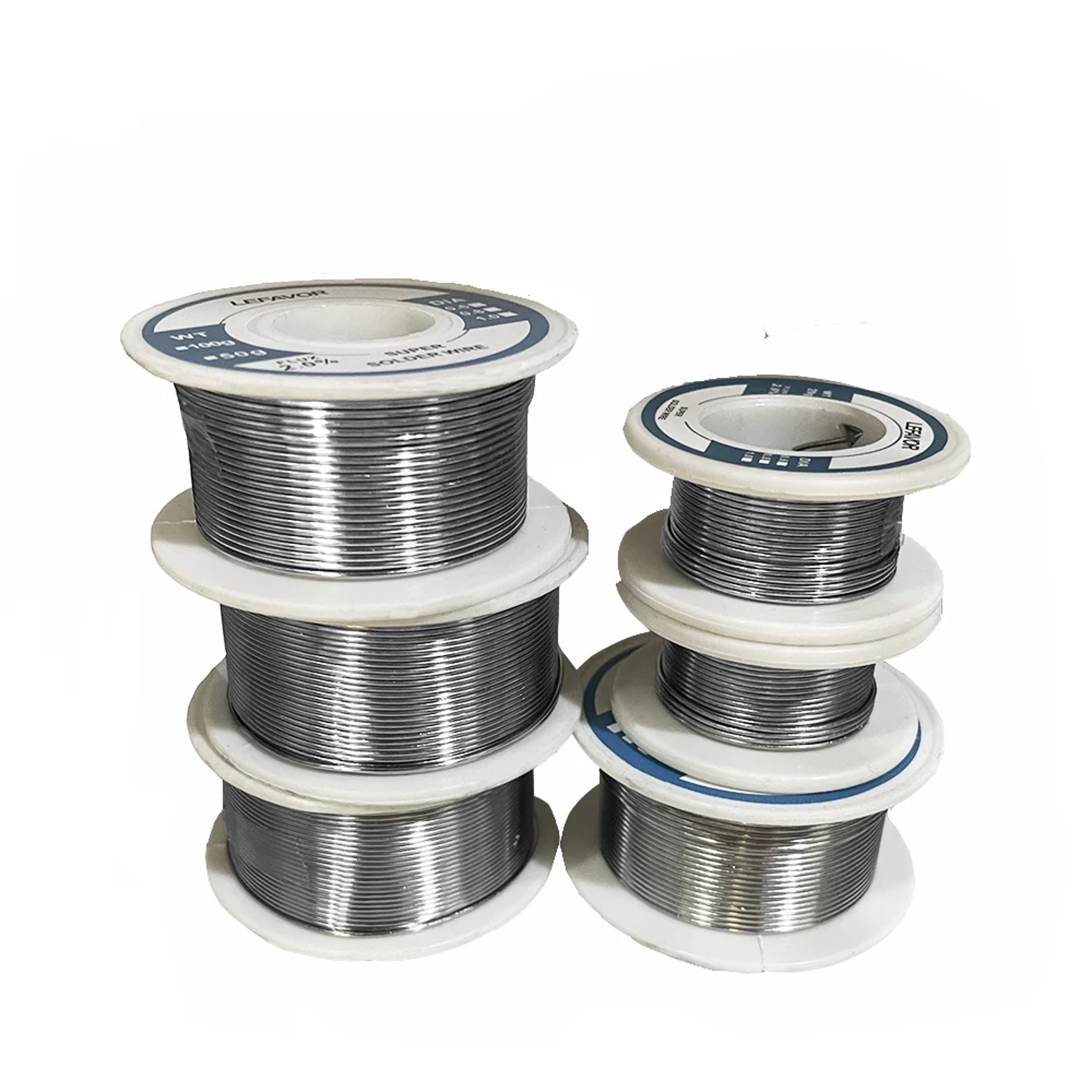 Premium Solder Wire Roll 08mm  10mm Tin Lead Rosin Core Soldering Wire With 20 No Clean Flux 2