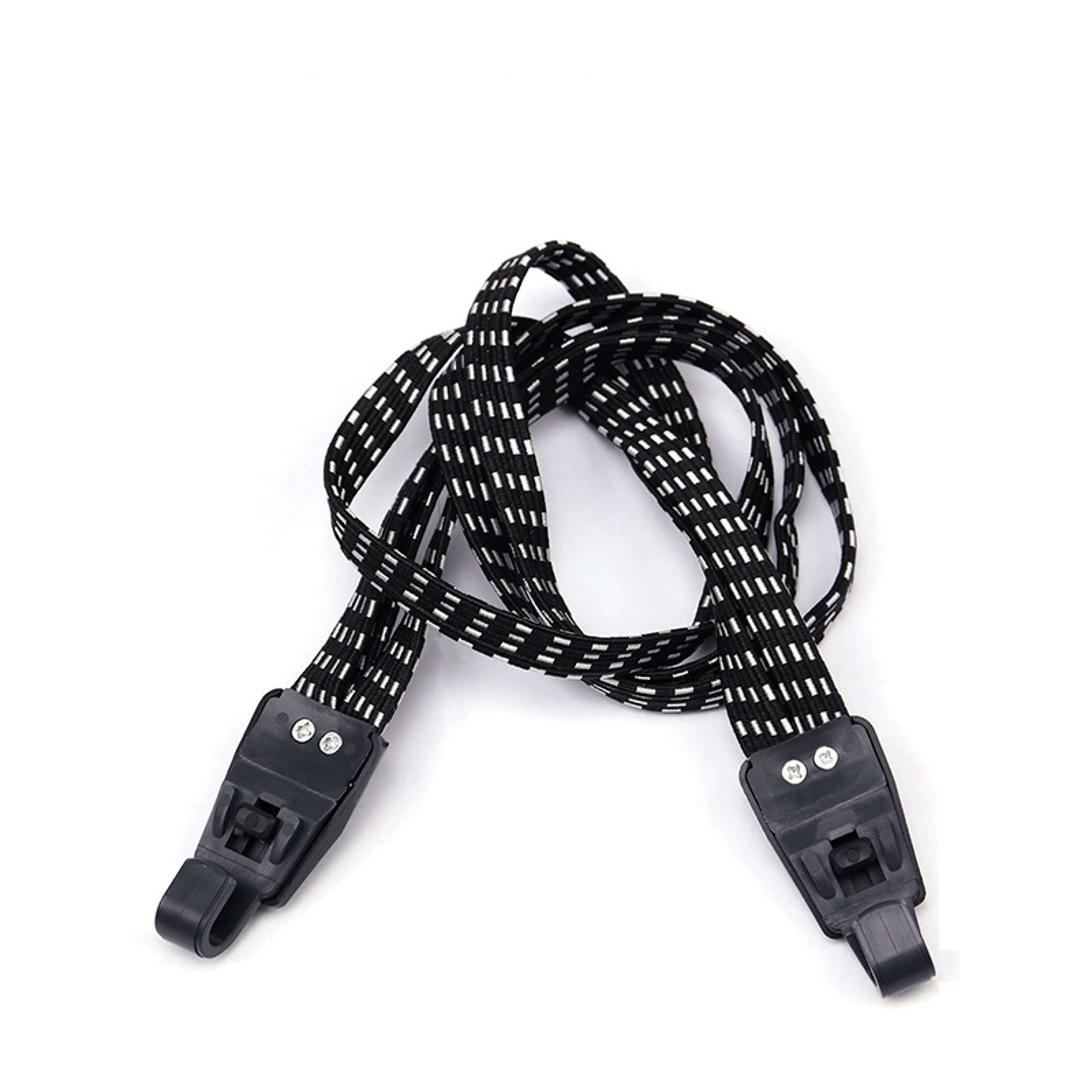 Heavy Duty Bicycle Luggage Ropes Elastic Rubber Straps With Hooks For Mountain Bike Racks  Bags 1