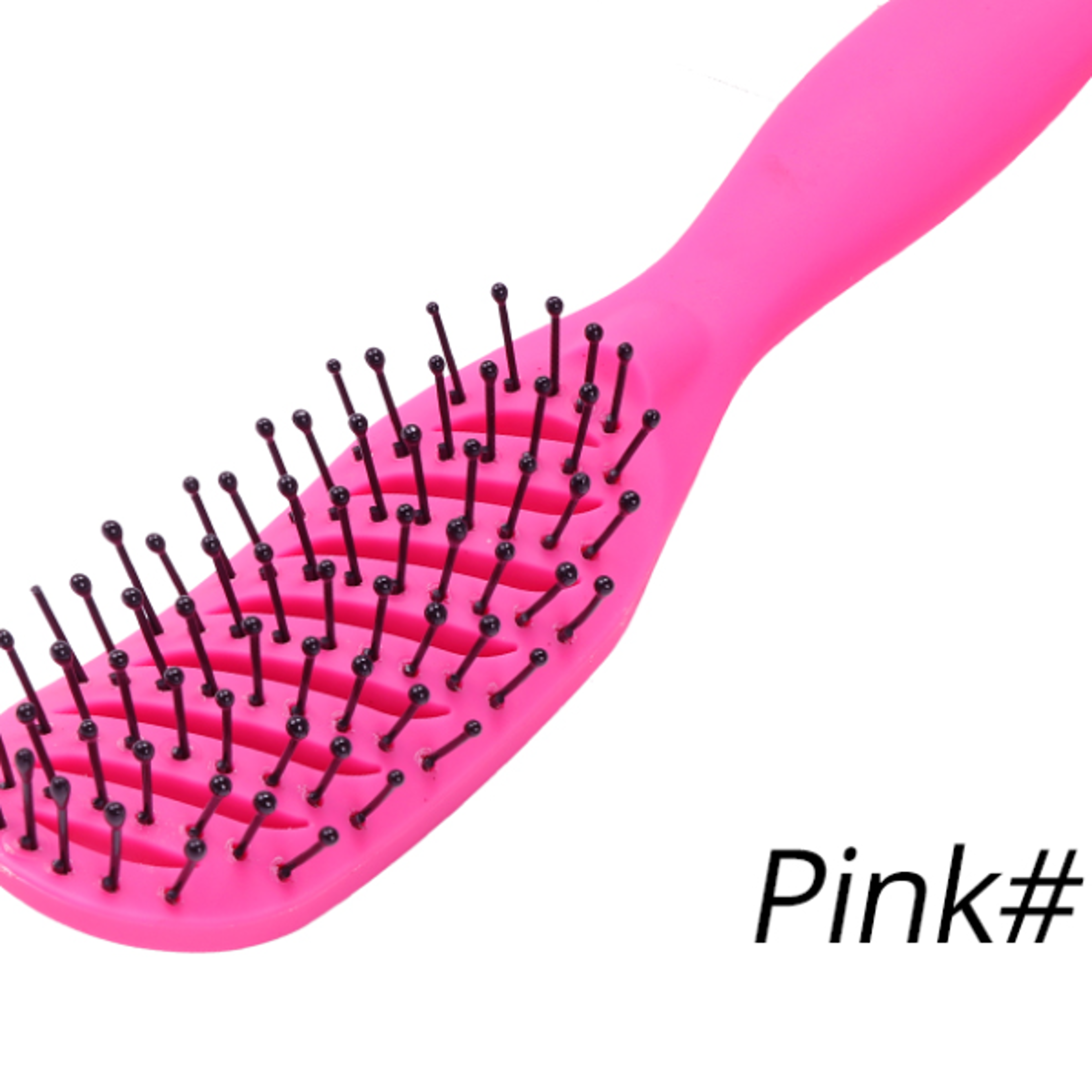 Salon  Home Use Anti Static Hair Brush Tangle Free Pocket Comb Hair Massage Scalp Brush Electric Io