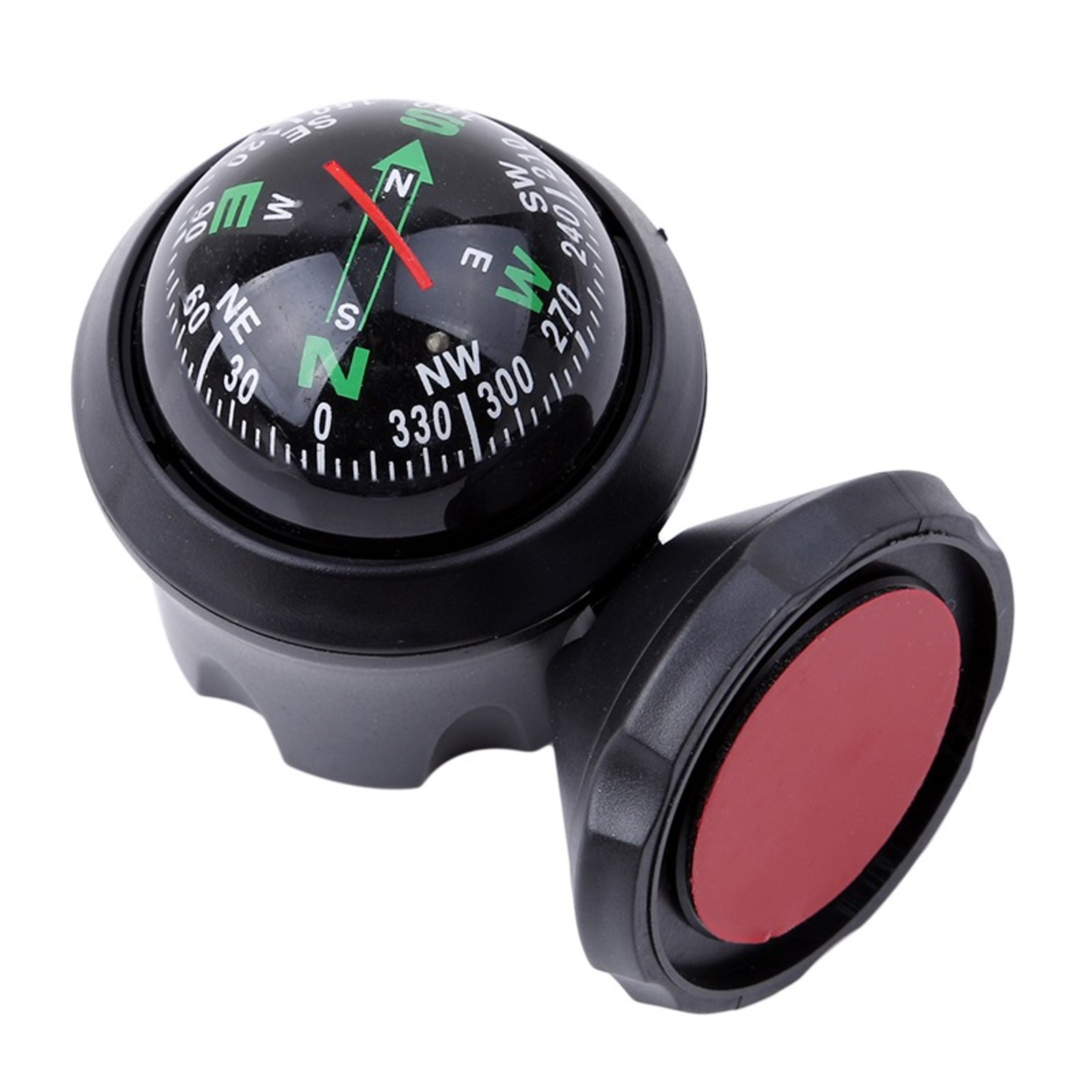 Rotating Car Compass with Suction Mount Dashboard Navigation Compass – view 4