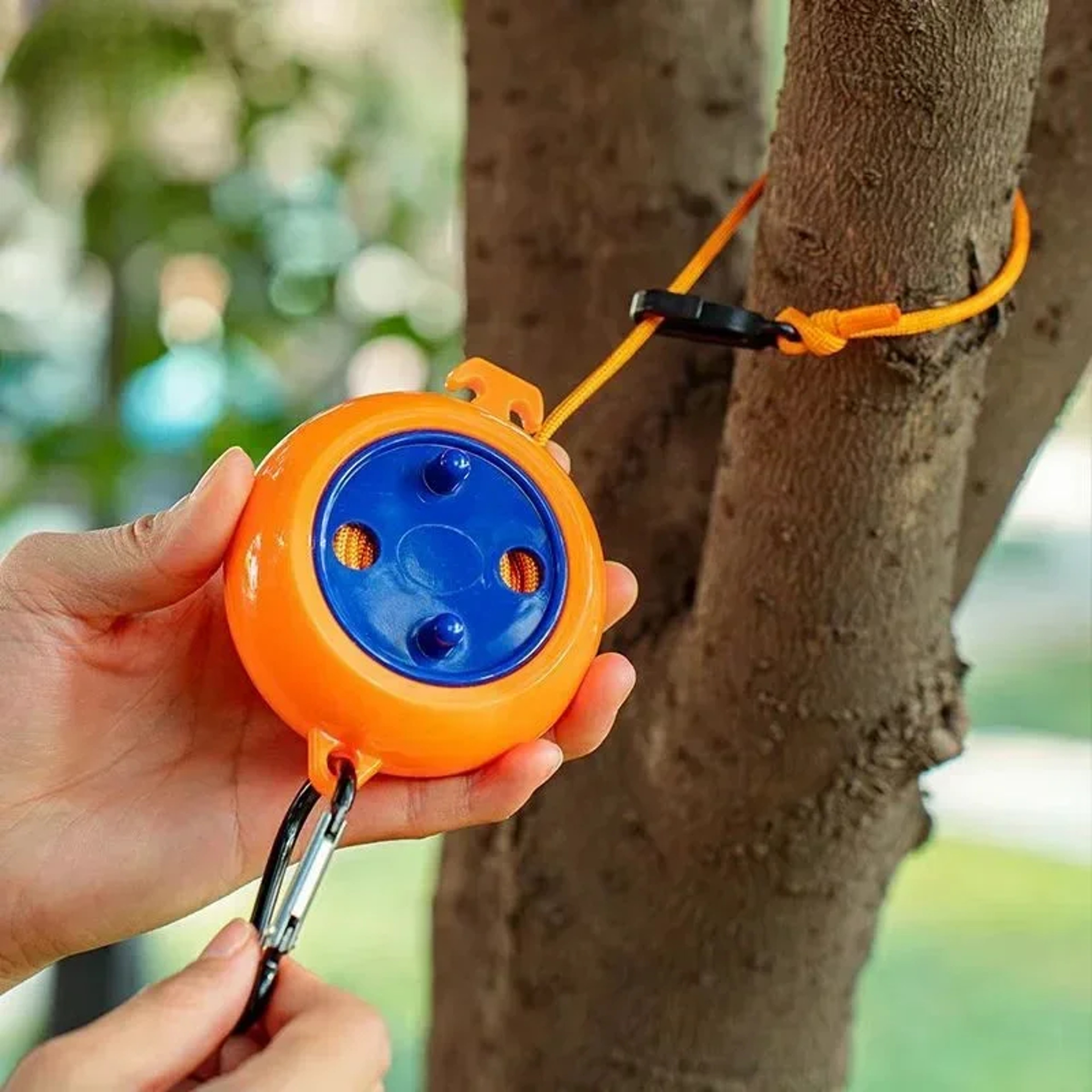 Portable Retractable Clothesline Windproof Anti Slip Laundry Drying Rope for Travel & Outdoor Use – view 1
