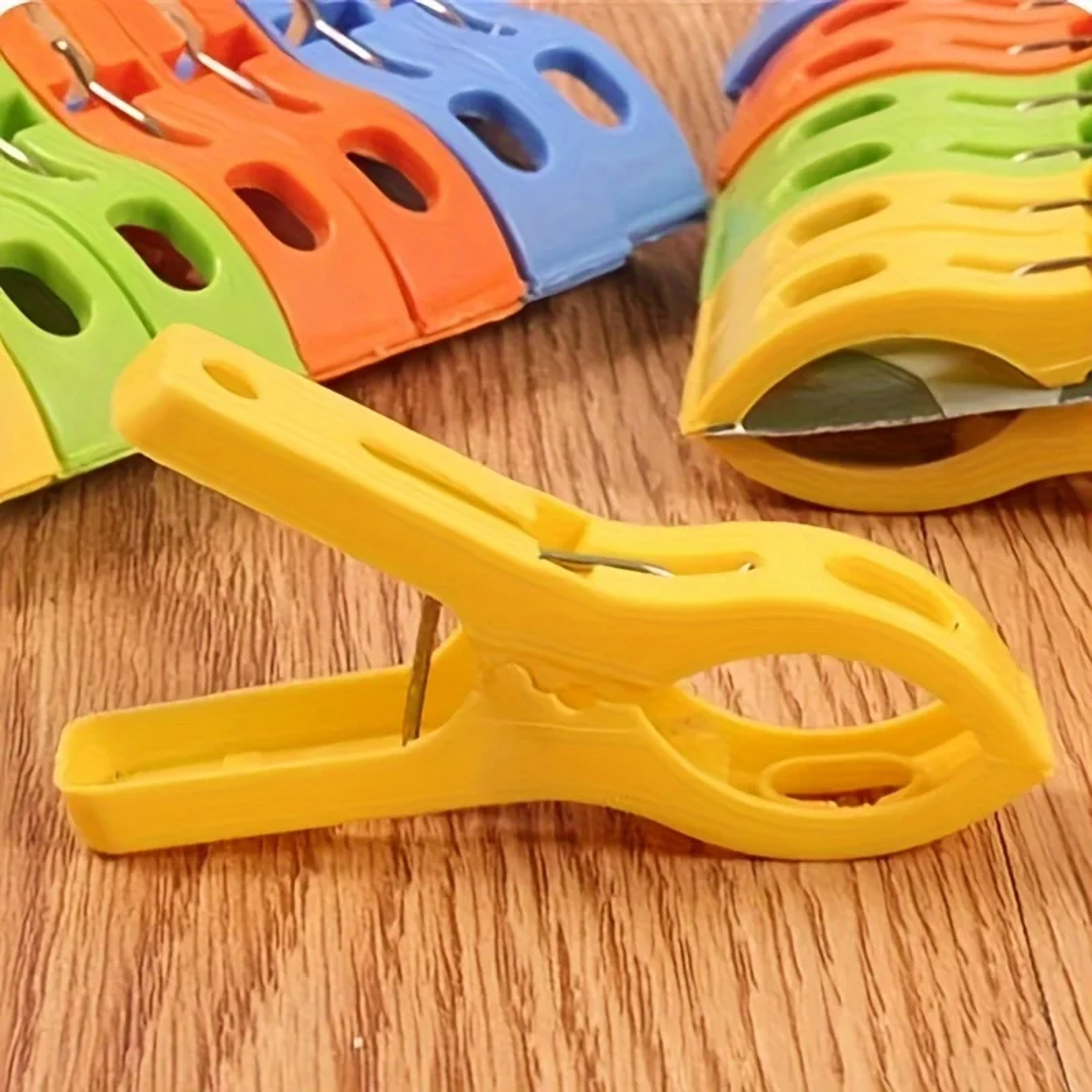 Heavy Duty Windproof Clothes Clips Large Laundry Drying Pins Set 2