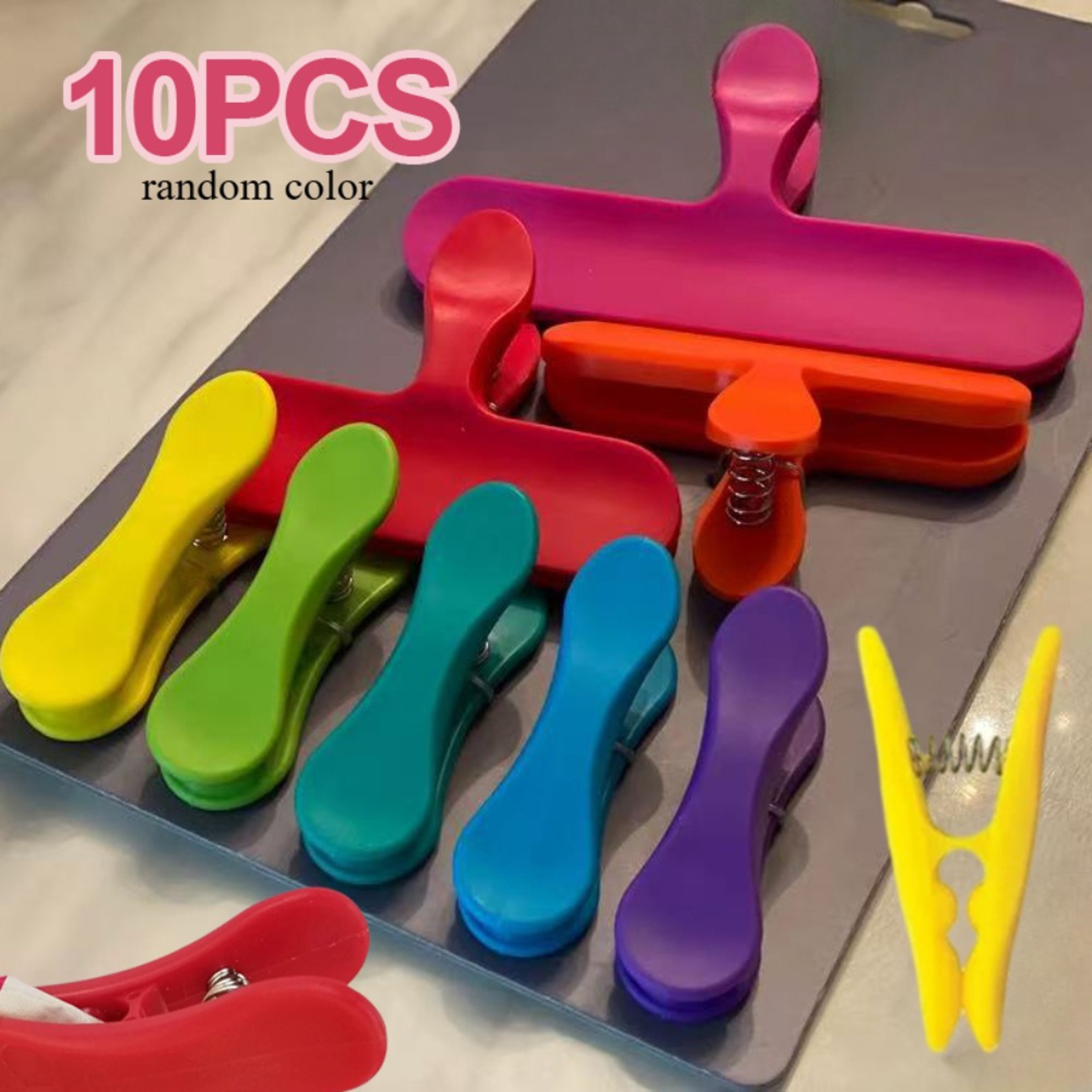 Reusable Bag Sealing Clips Multi Purpose Food Storage Closure Clips Set 1