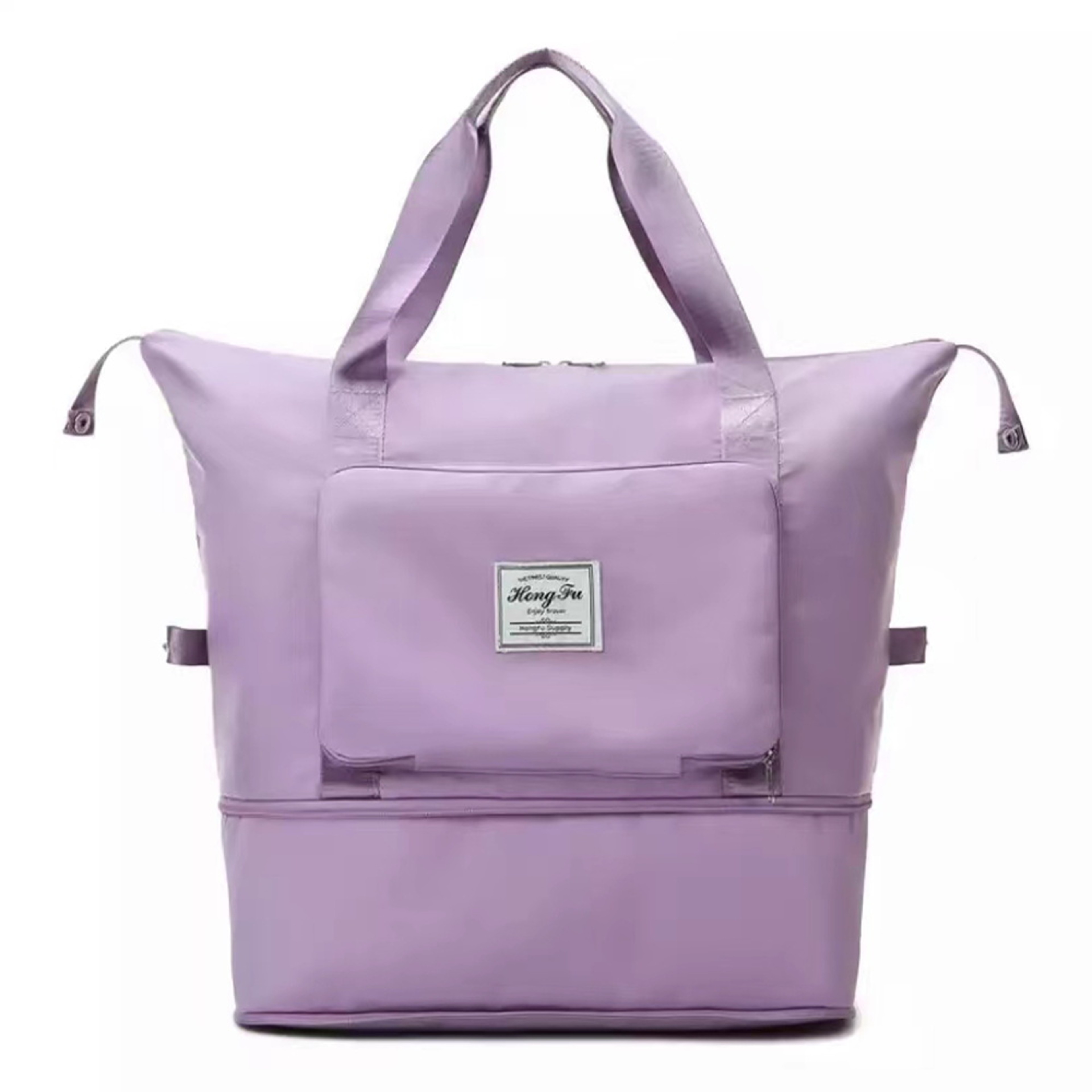Foldable Large Capacity Travel Bag Lightweight Waterproof Carry On Duffel Tote 5