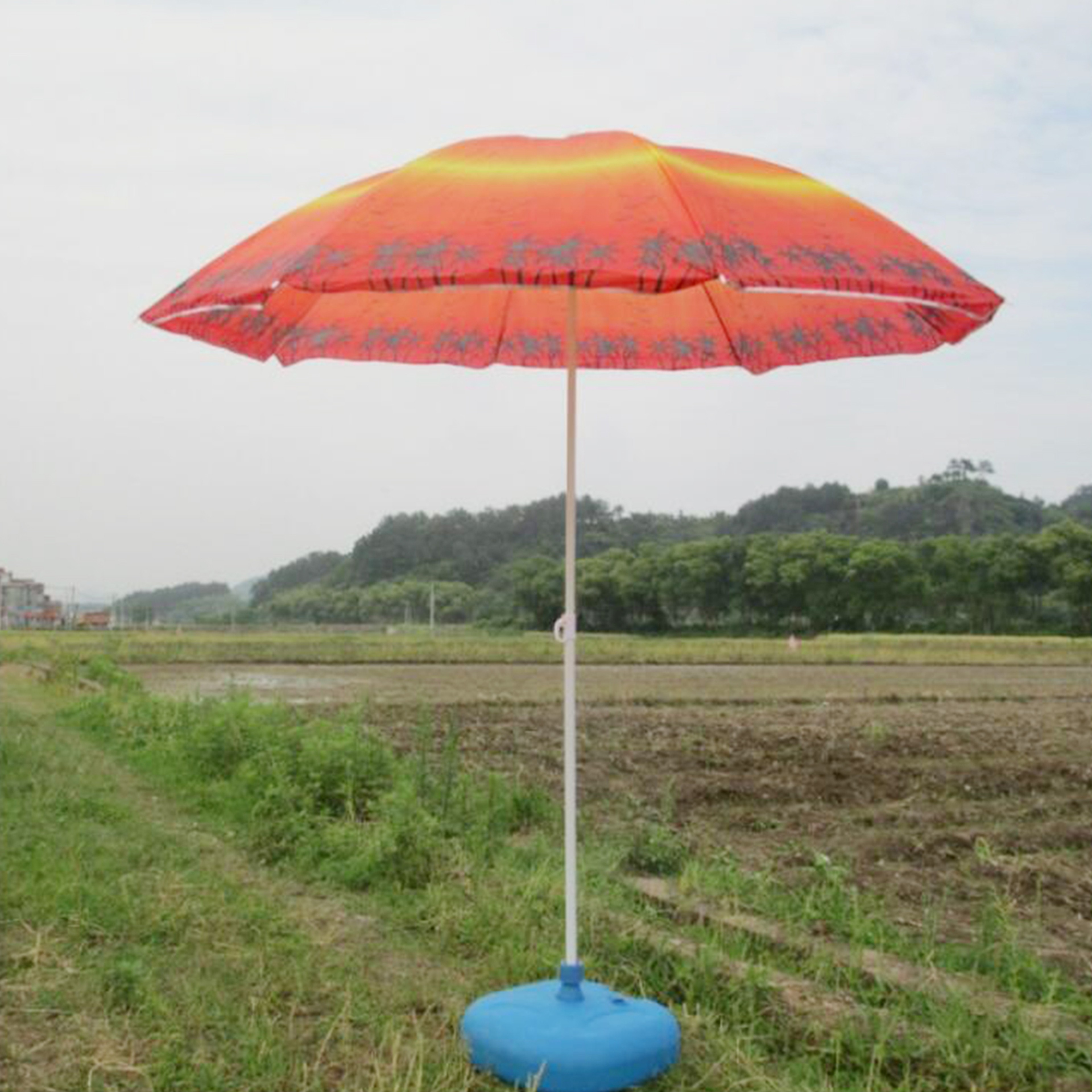 Heavy Duty Patio Umbrella Base Stand Water Filled Outdoor Parasol Holder 1