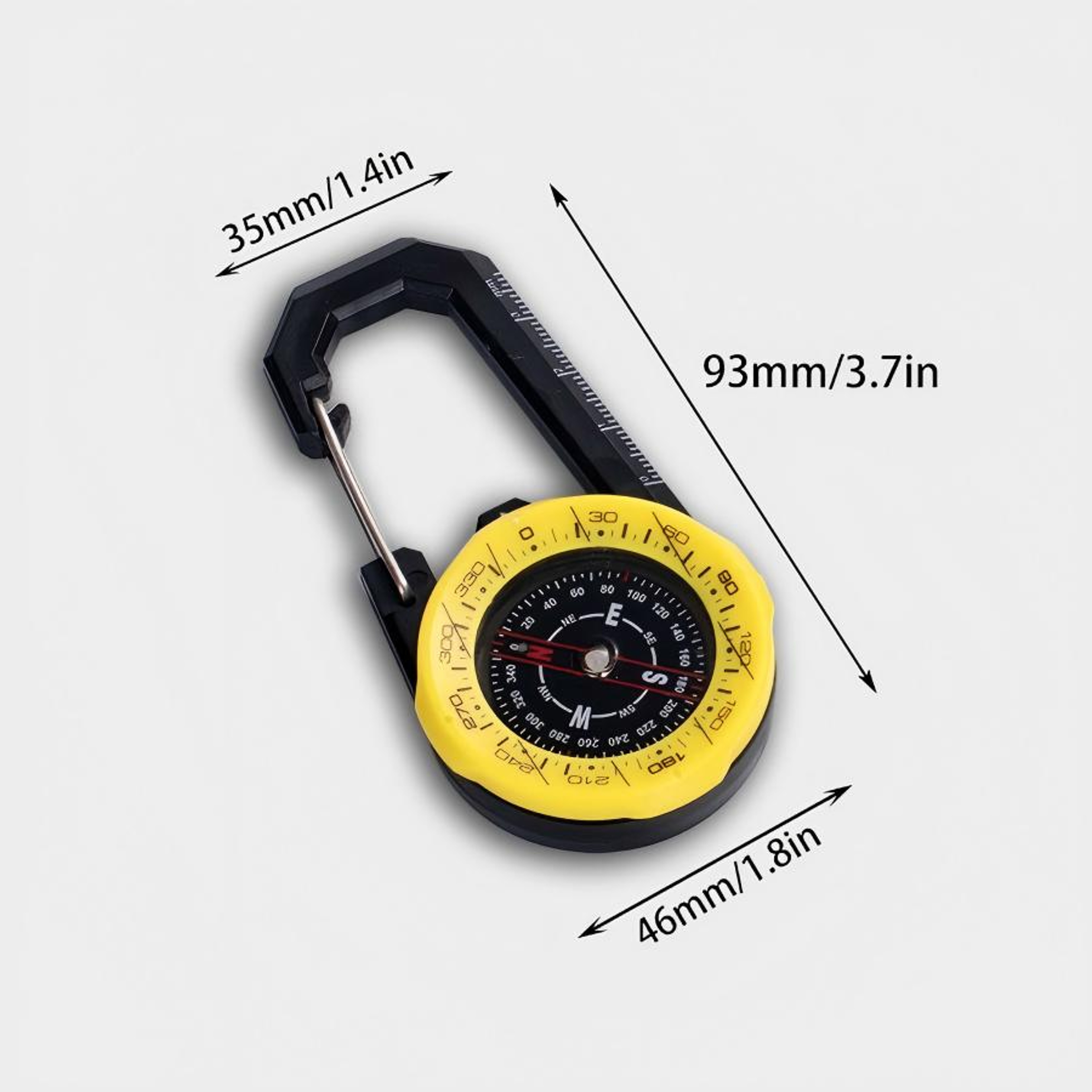 High Precision Waterproof Compass Luminous Outdoor Navigation Tool For Hiking Camping Survival 3