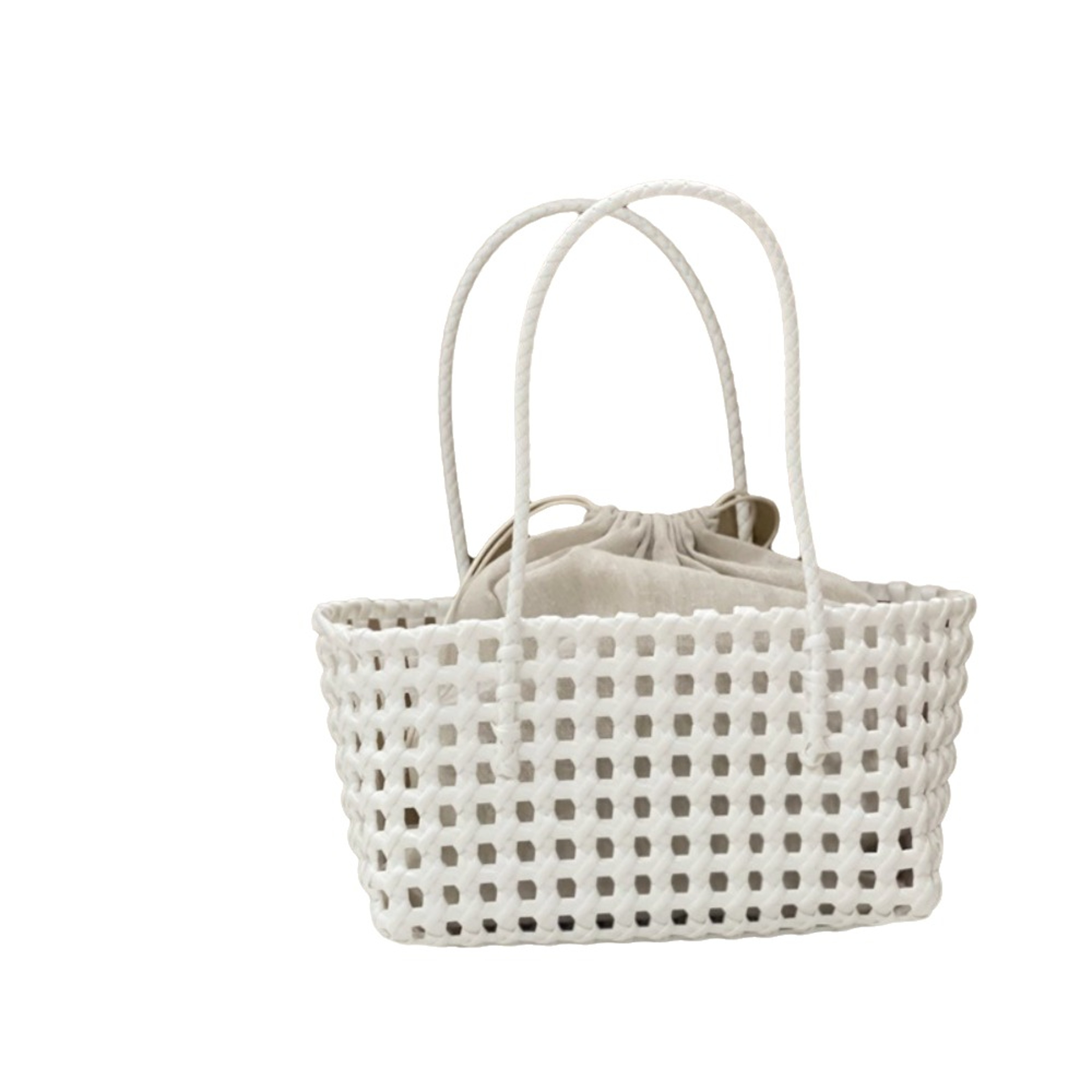Beach Tote Bag Large Capacity Hollow PVC Summer Shoulder Handbag 7